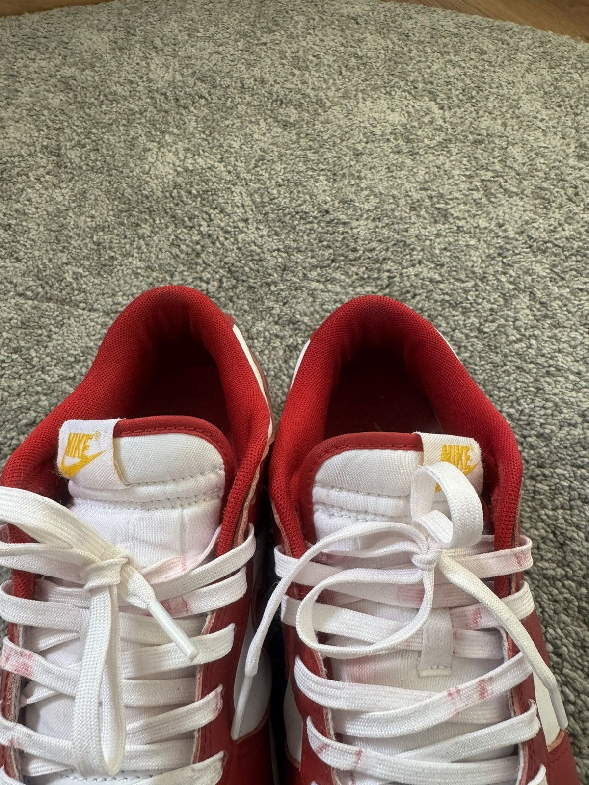 Nike Nike dunk low red gum Size US 9.5 / EU 42-43 - 11 Thumbnail