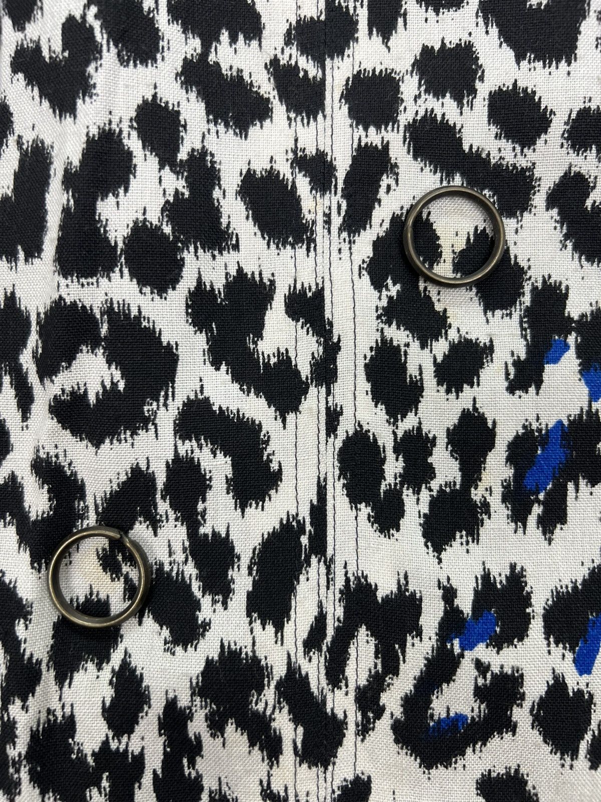 Jean-Louis Scherrer Vintage Jean-Louis Scherrer Leopard Skirt Size 28" / US 6 / IT 42 - 10 Thumbnail