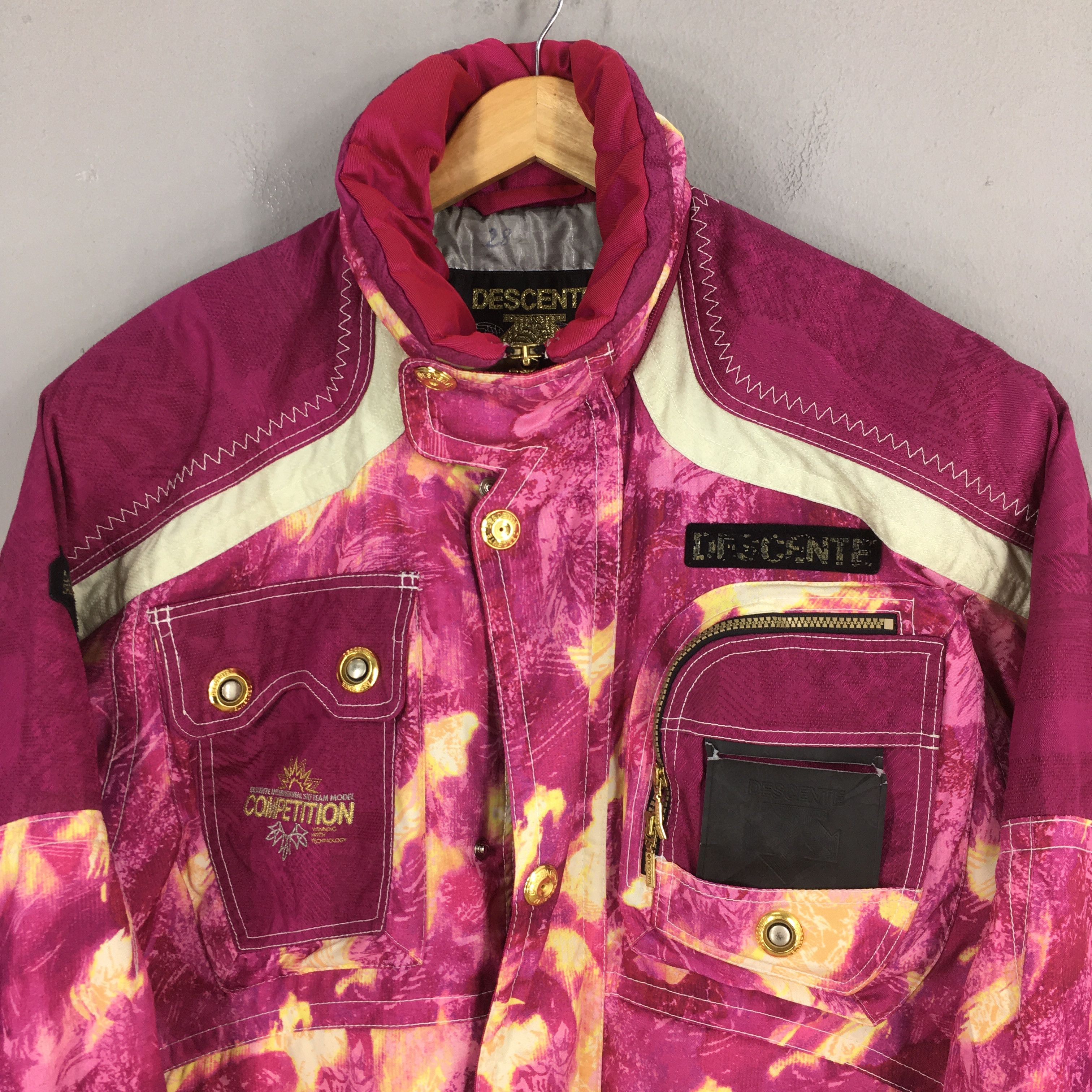 Descente Vintage 80s Descente Ski Wear Jacket Large Size US L / EU 52-54 / 3 - 2 Thumbnail