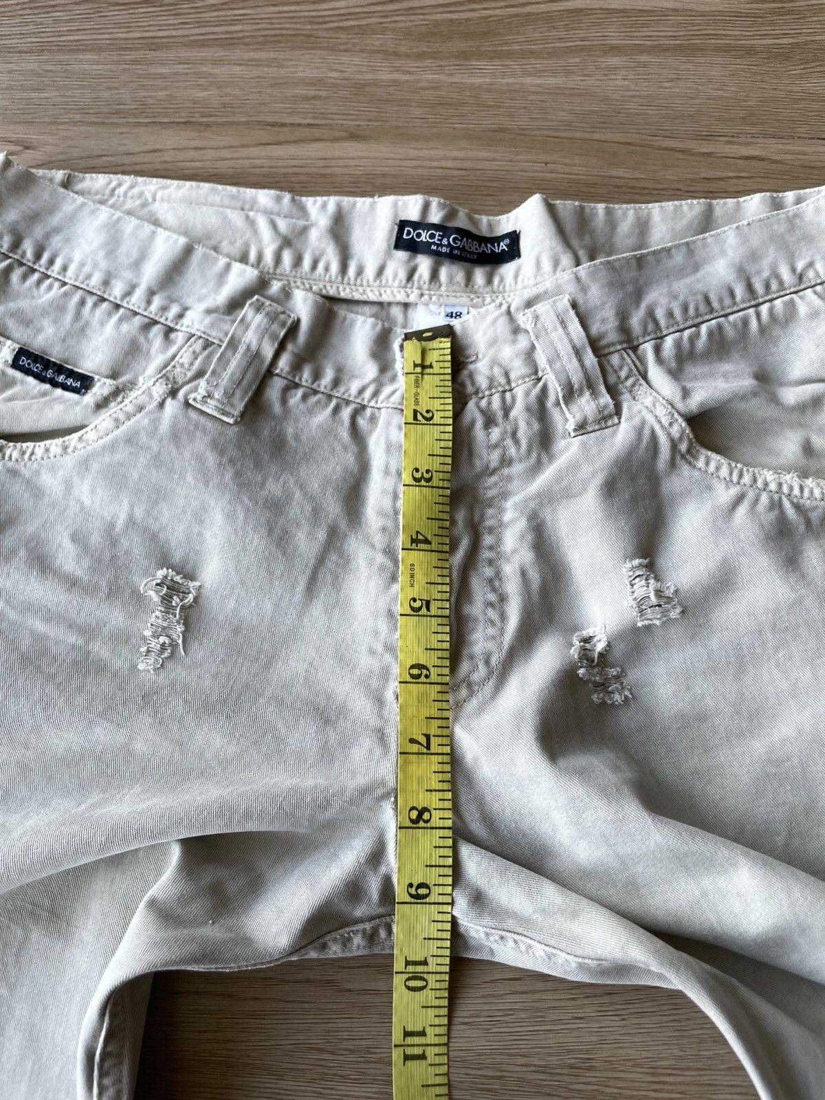 Dolce & Gabbana Dolce & Gabbana Distressed Pants Size US 32 / EU 48 - 18 Thumbnail