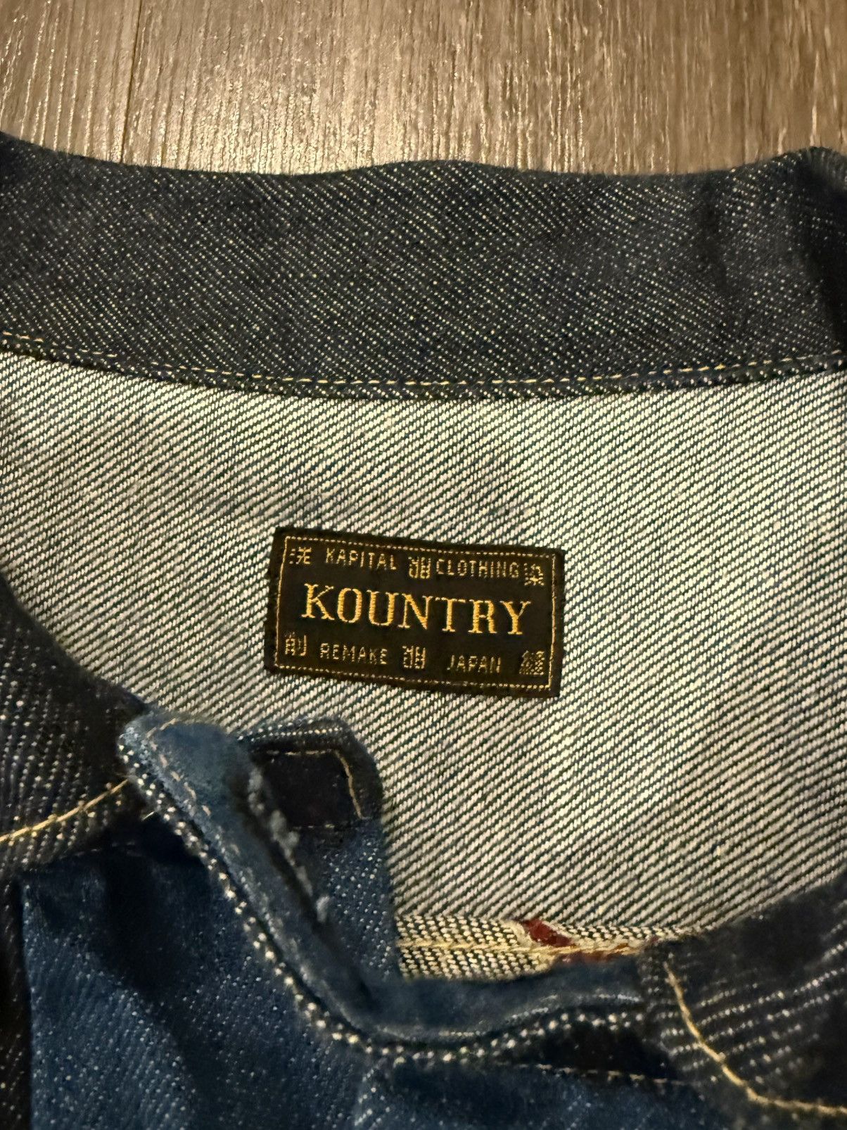 Kapital Kapital Attus Embroidered Denim Jacket Size US S / EU 44-46 / 1 - 3 Thumbnail