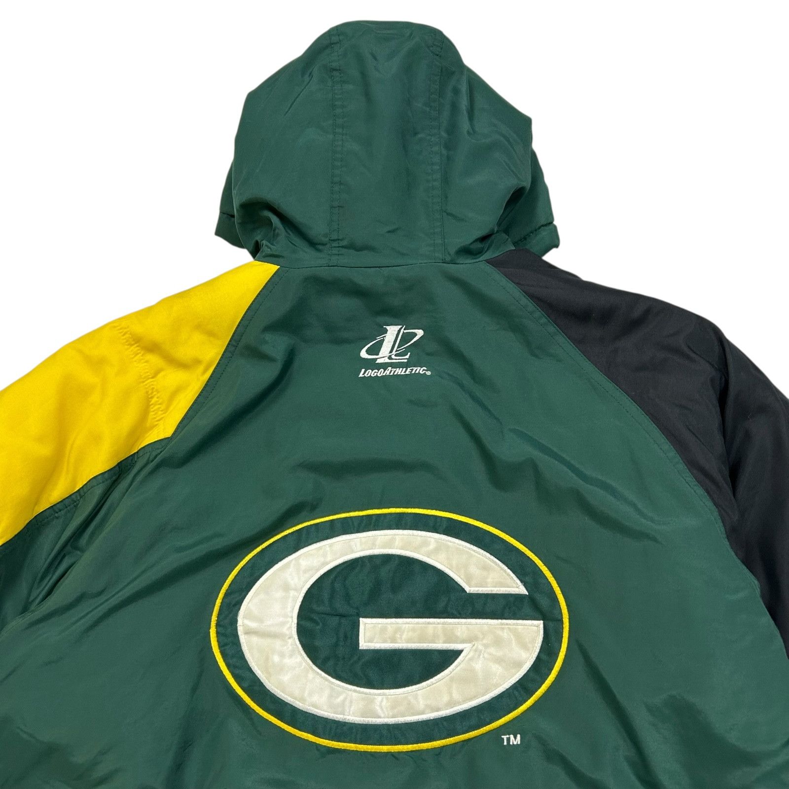 NFL VTG 90s GREEN BAY PACKERS LOGO ATHLETIC PUFFER JACKET Size US L / EU 52-54 / 3 - 4 Thumbnail