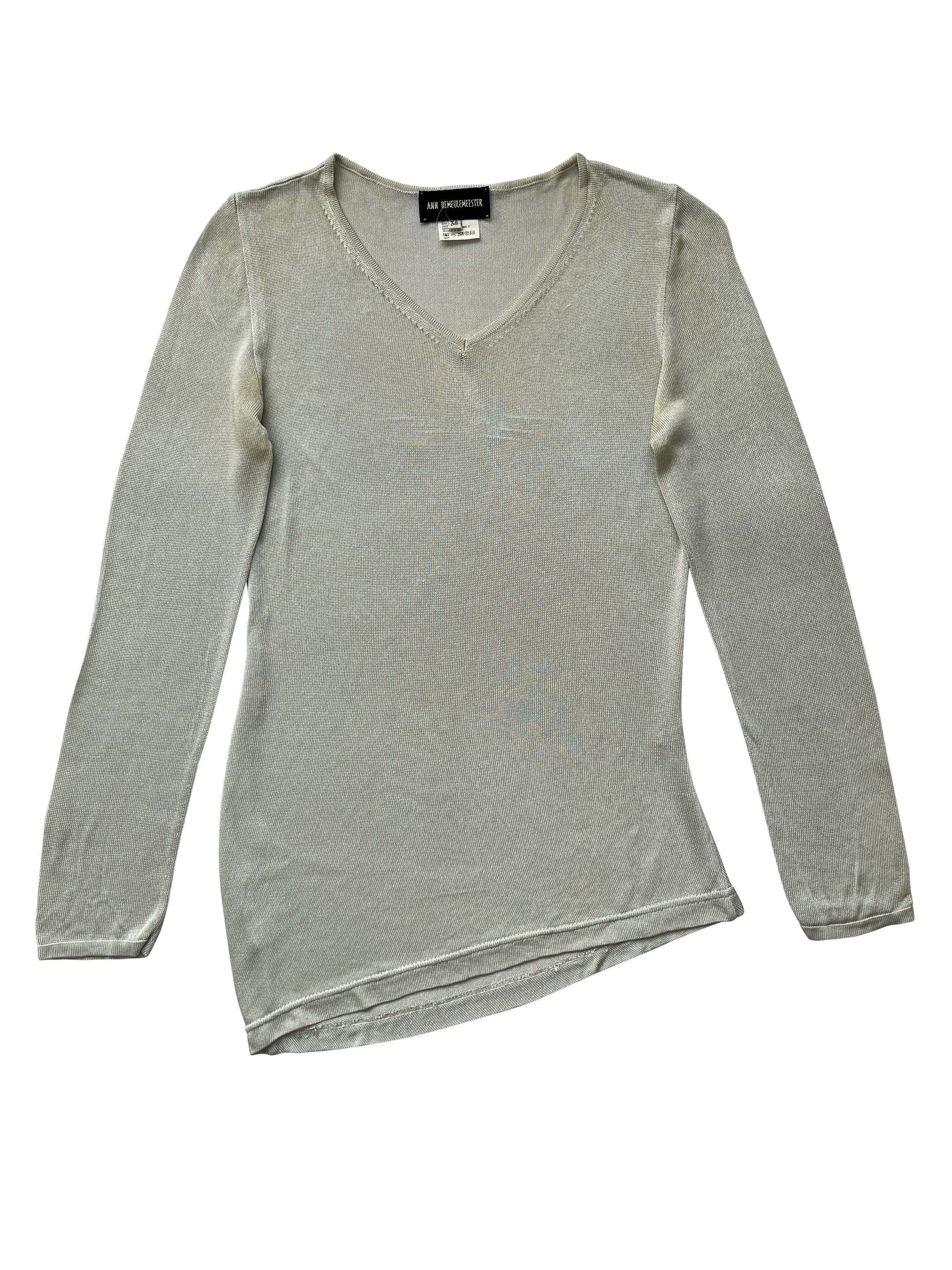 Ann Demeulemeester ⚡️QUICK SALE⚡️Ann Demeulemeester Asymmetric Knit Tunic Top Size M / US 6-8 / IT 42-44 - 1 Thumbnail