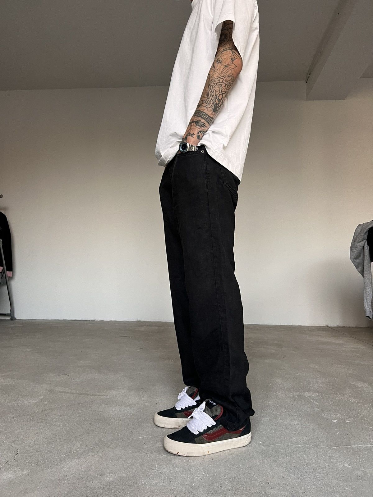 Dolce & Gabbana 90s Vintage Dolce&Gabbana Pants Linen Size US 29 - 16 Thumbnail