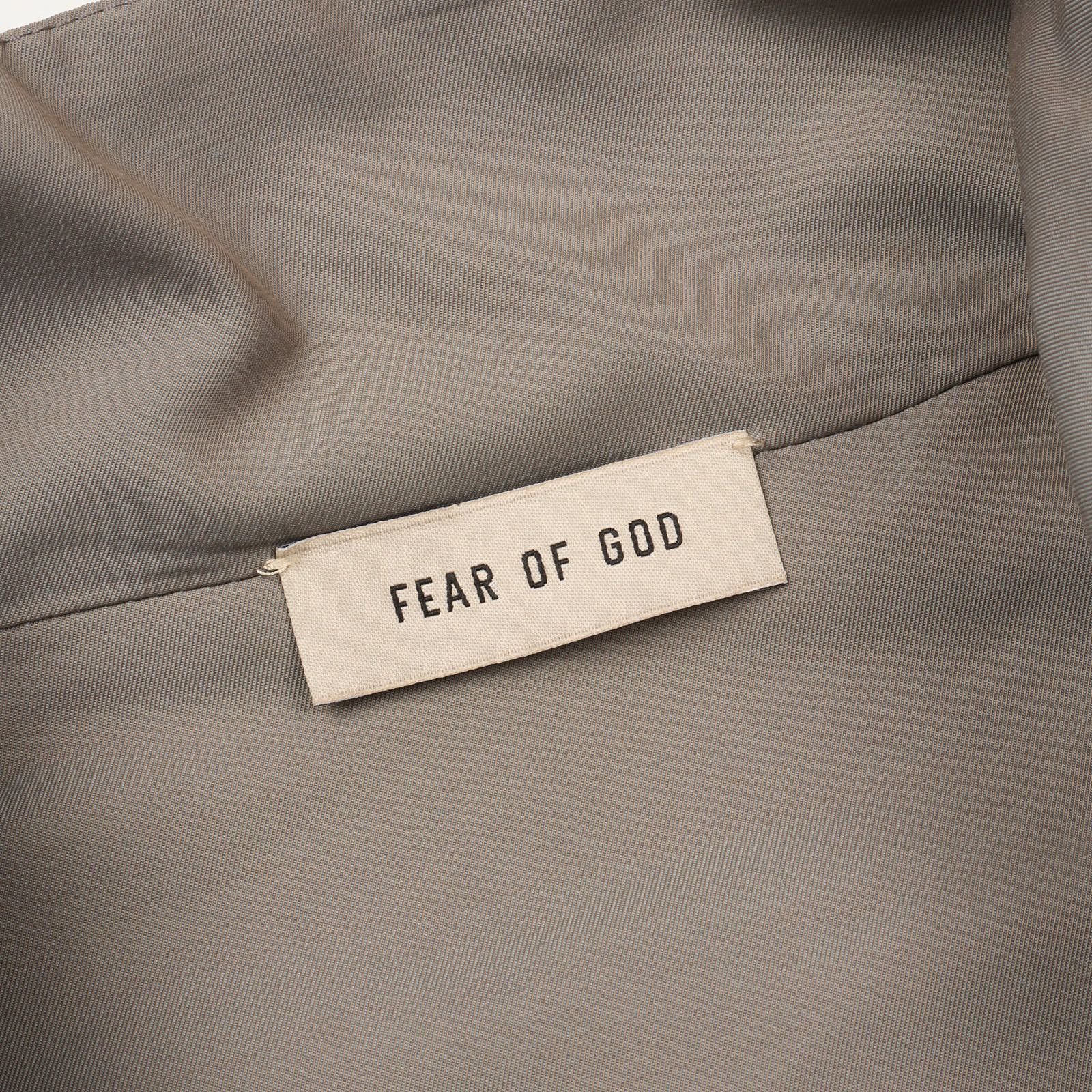 Fear of God FEAR OF GOD "Eternal" Gray Dusty Concrete Zip Track Jacket Size US L / EU 52-54 / 3 - 5 Thumbnail
