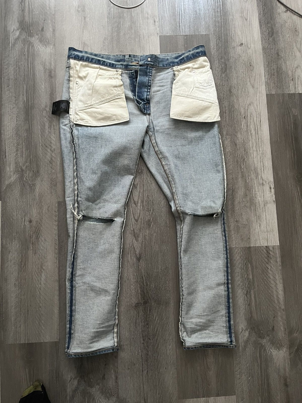 Saint Laurent Paris Saint laurent destroy jeans Size US 34 / EU 50 - 7 Thumbnail