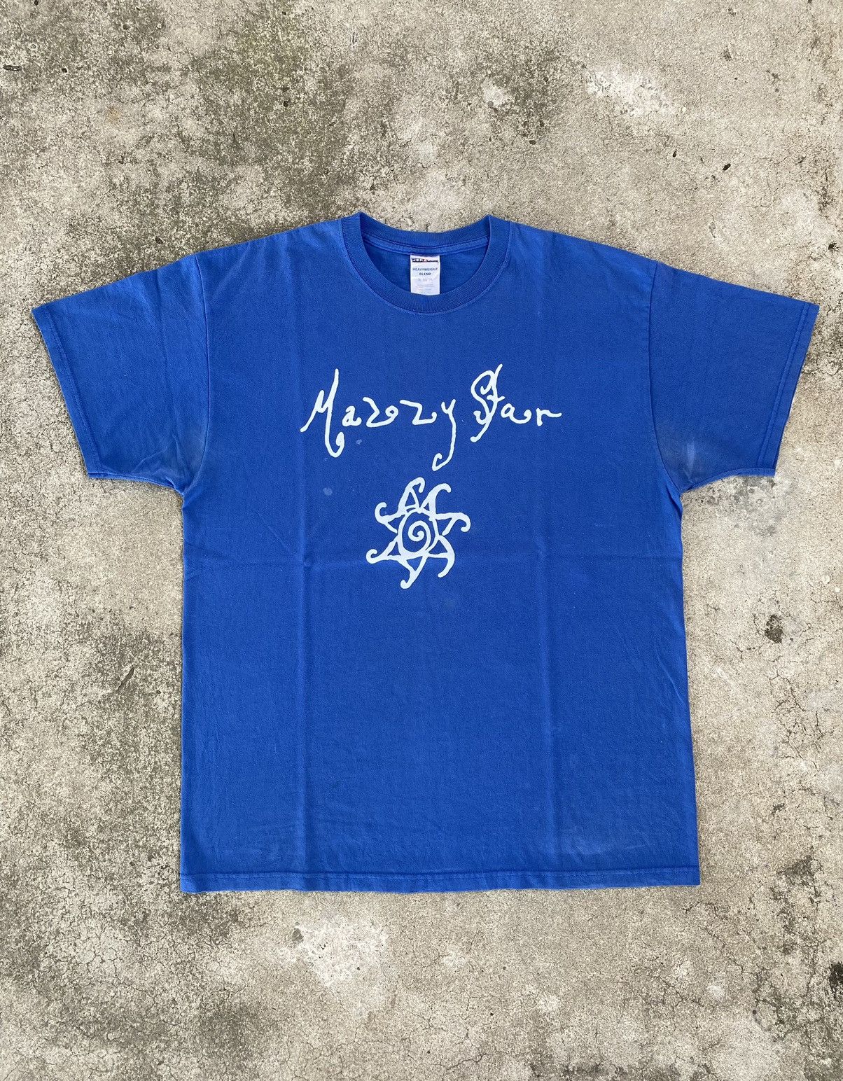 image of Band Tees x Vintage Mazzy Star She Hangs Brightly T-Shirt in Blue, Men's (Size XL)