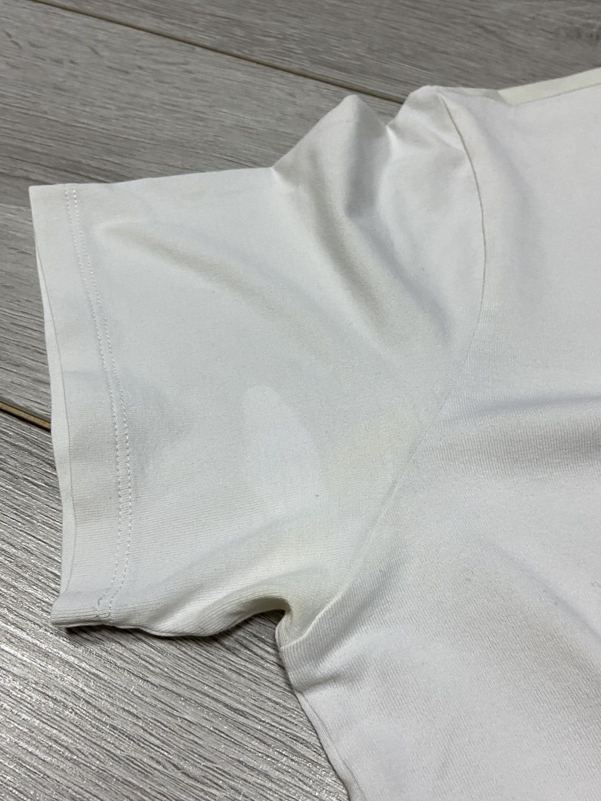 Prada Prada nylon pocket white tab tee shirt Size US M / EU 48-50 / 2 - 7 Thumbnail
