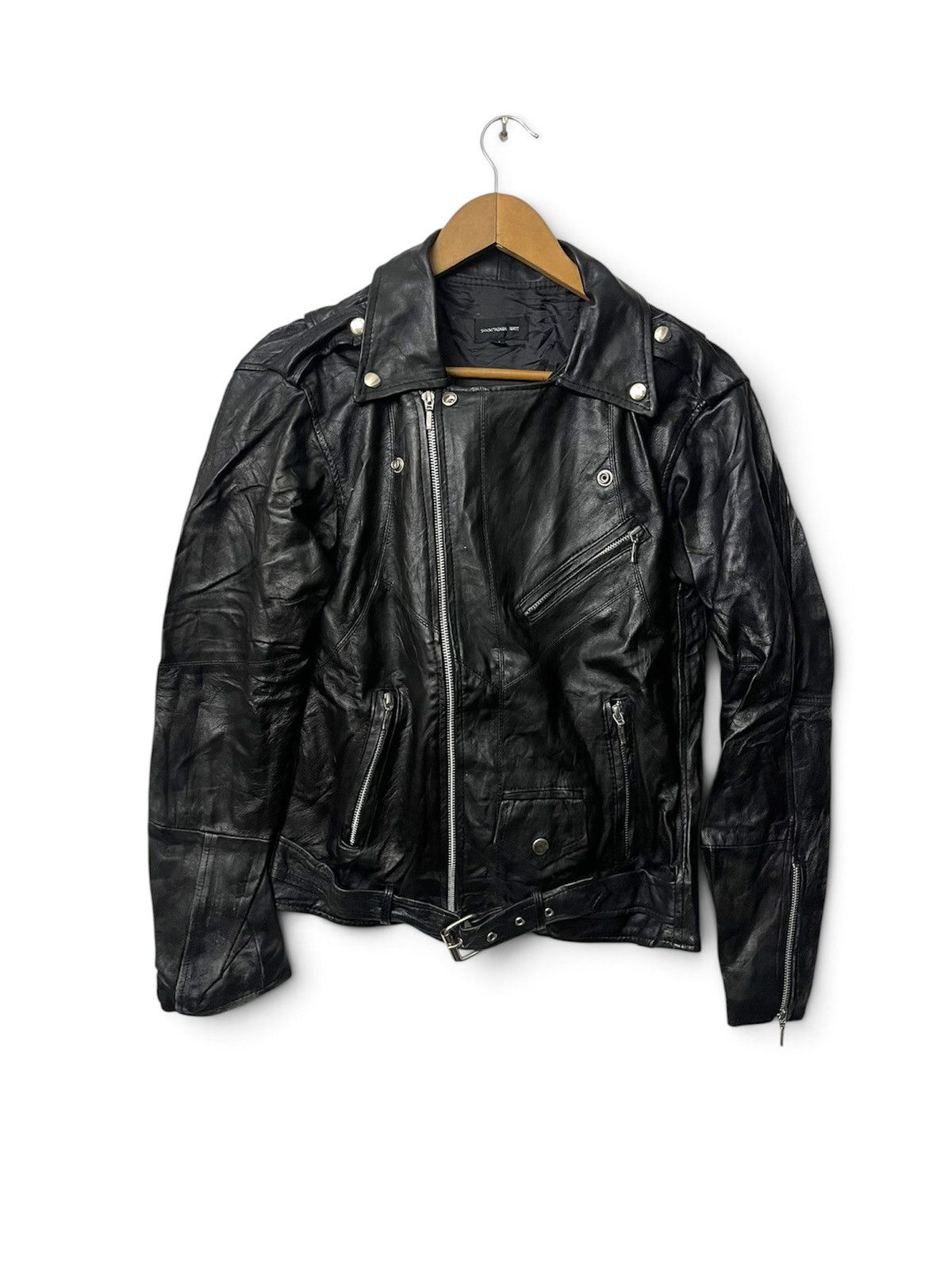 Ekam × Japanese Brand EKAM 034 by KANYA MIKI - LAMB LEATHER HOODED
