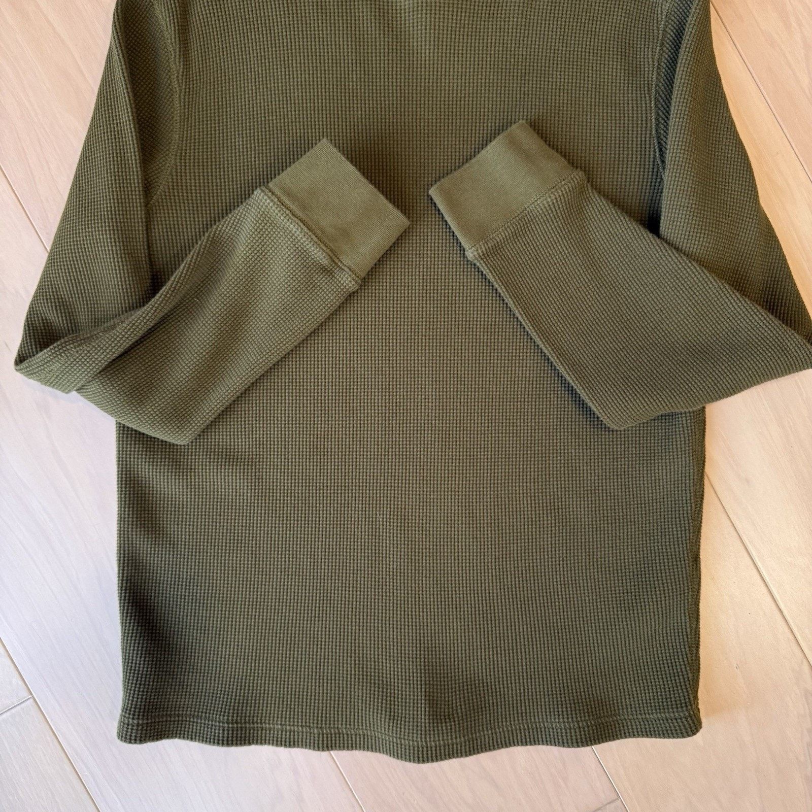 Flint And Tinder Flint and Tinder Thermal Shirt S Green Cotton Long Sleeve Size US S / EU 44-46 / 1 - 6 Thumbnail