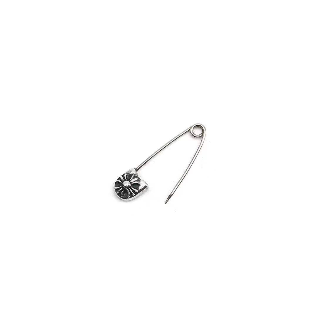 Chrome Hearts Chrome Hearts Silver Cross Safety Pin Size ONE SIZE - 2 Thumbnail