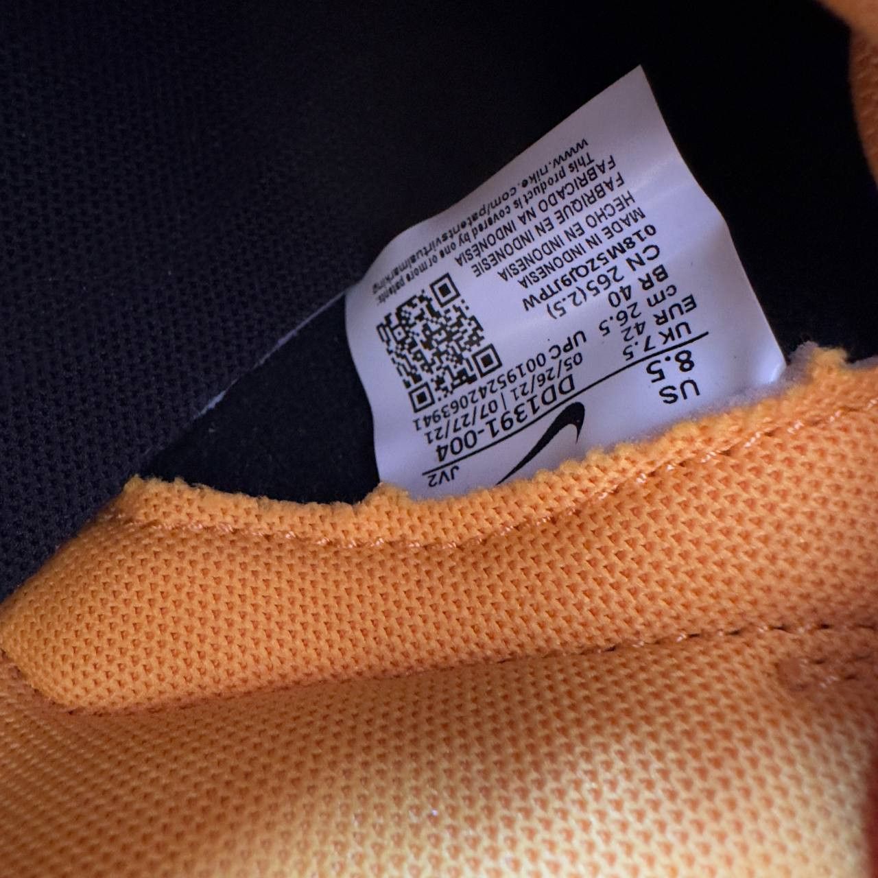 Nike Nike Dunk Low 'Goldenrod' DD1391-004 Size 42 Size US 8.5 / EU 41-42 - 9 Thumbnail