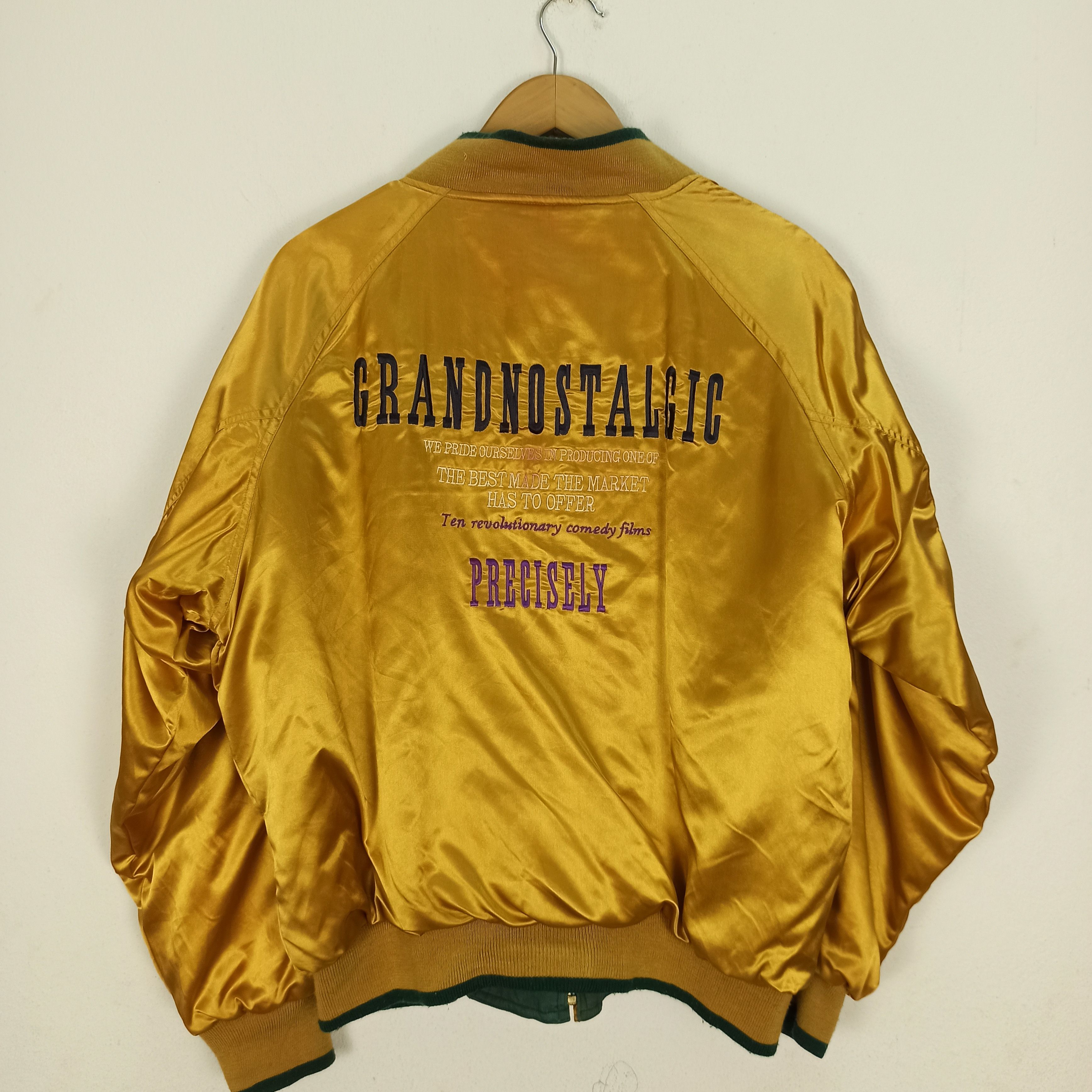 Japanese Brand Vintage Bomber Jacket Reversible Japanese Brand Cheap Size US M / EU 48-50 / 2 - 1 Thumbnail