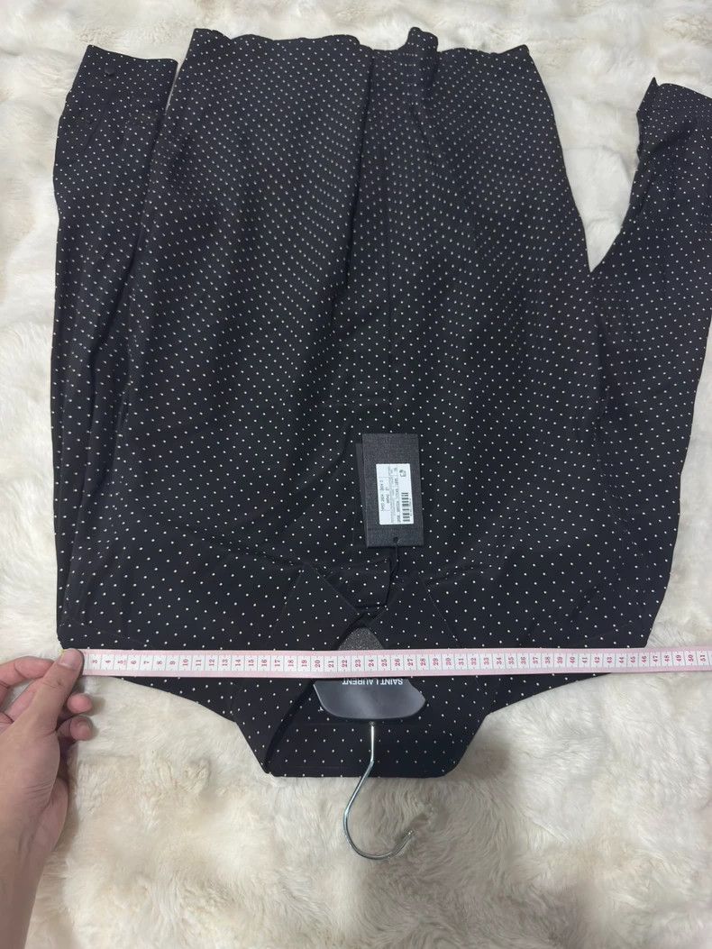 Saint Laurent Paris Saint Laurent Paris size 39 Polka dot silk shirt Size US S / EU 44-46 / 1 - 7 Thumbnail