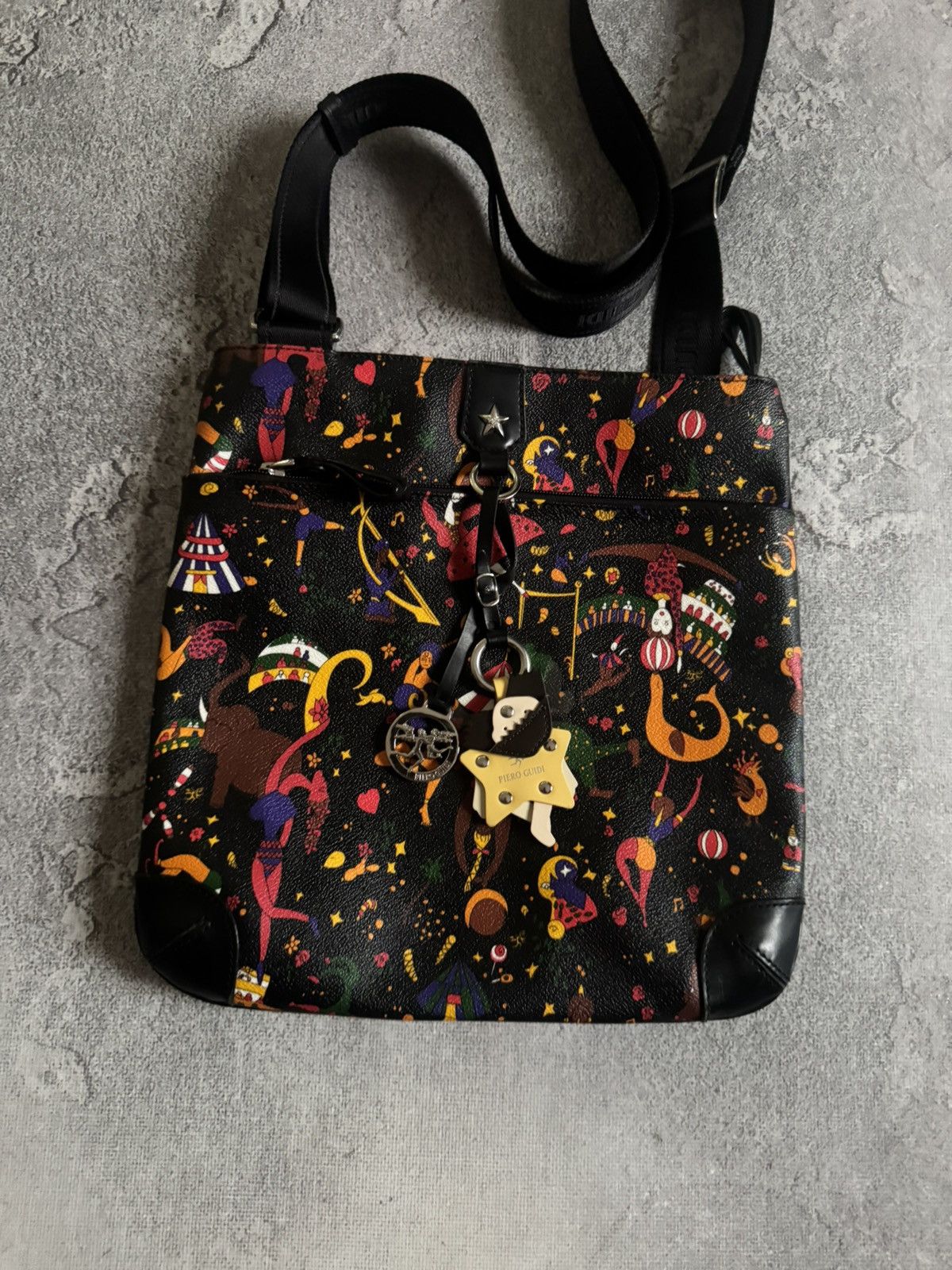 Other Piero Guidi Magic circus Crossbody bag print shoulders bag Size ONE SIZE - 2 Thumbnail