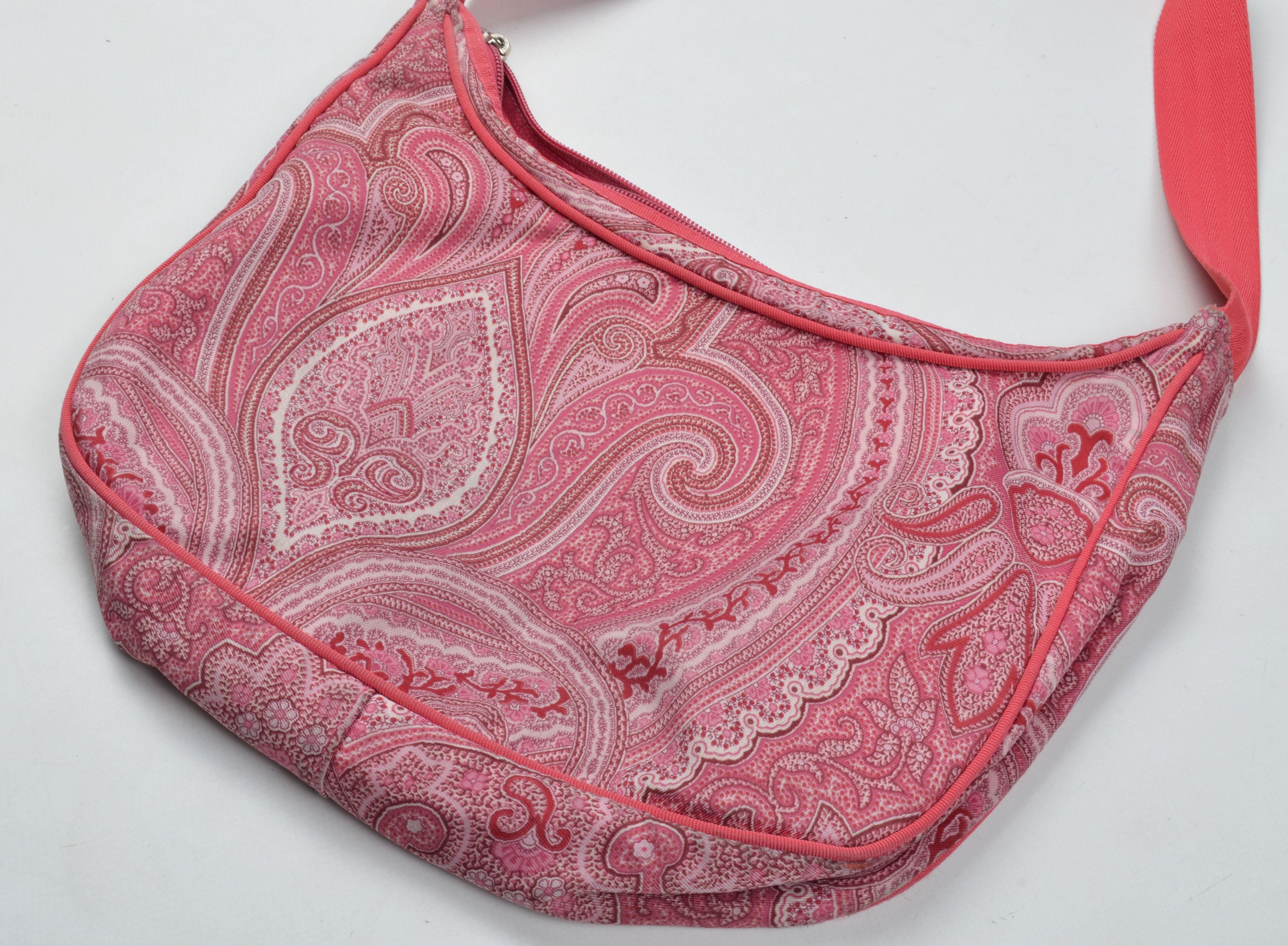 Designer × Etro Etro Profumi Paisley Pink Shoulder/Crossbody Bag Size ONE SIZE - 8 Thumbnail