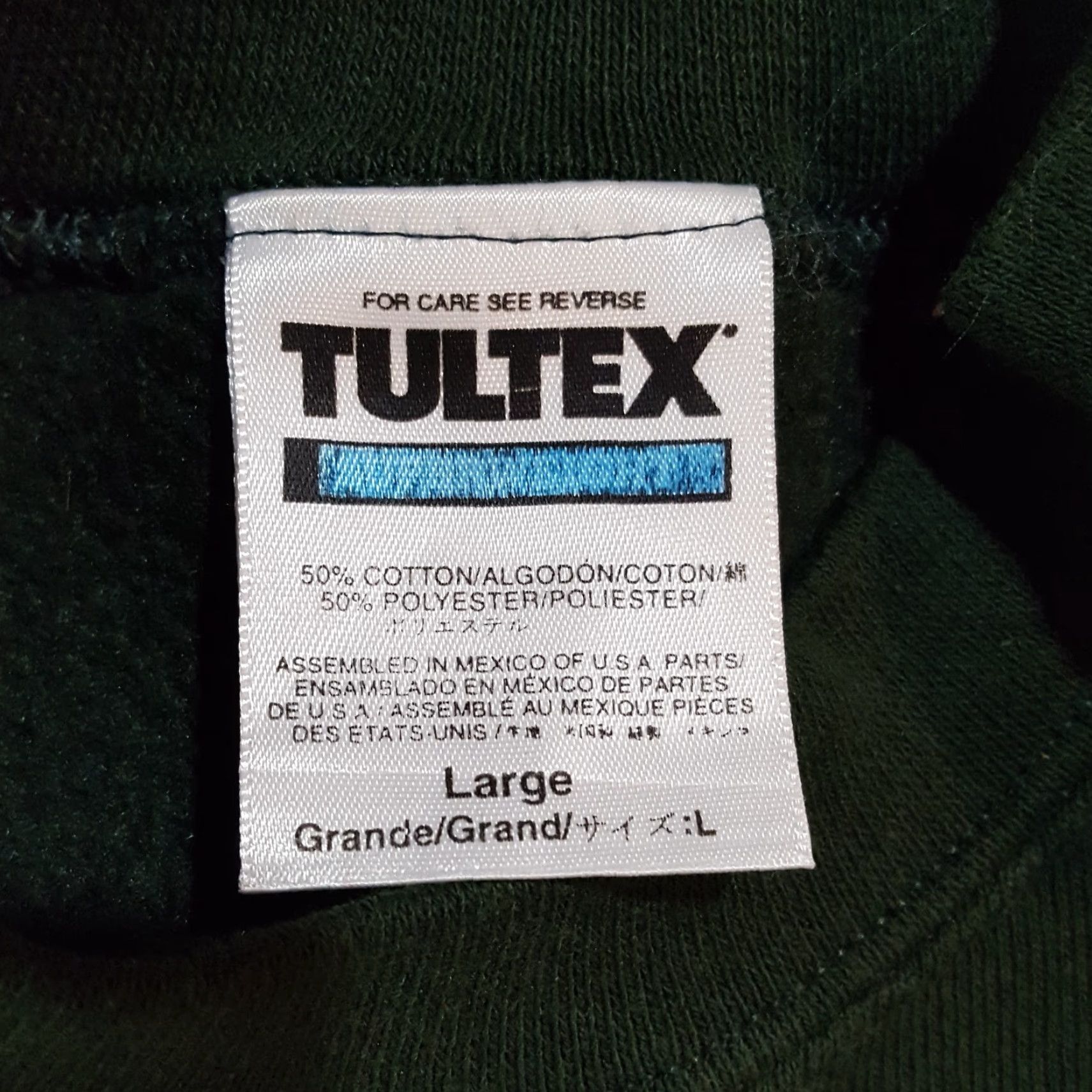 Tultex VINTAGE Peace On Earth Angel Sz Large Religious Pullover Crewneck Sweatshirt Mens 90s Green Tultex Sweatshirt Size US L / EU 52-54 / 3 - 6 Thumbnail