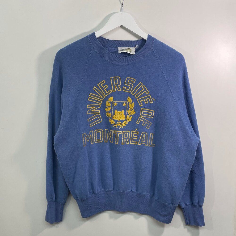 Vintage Vintage University of Montreal Crewneck Size US M / EU 48-50 / 2 - 1 Thumbnail