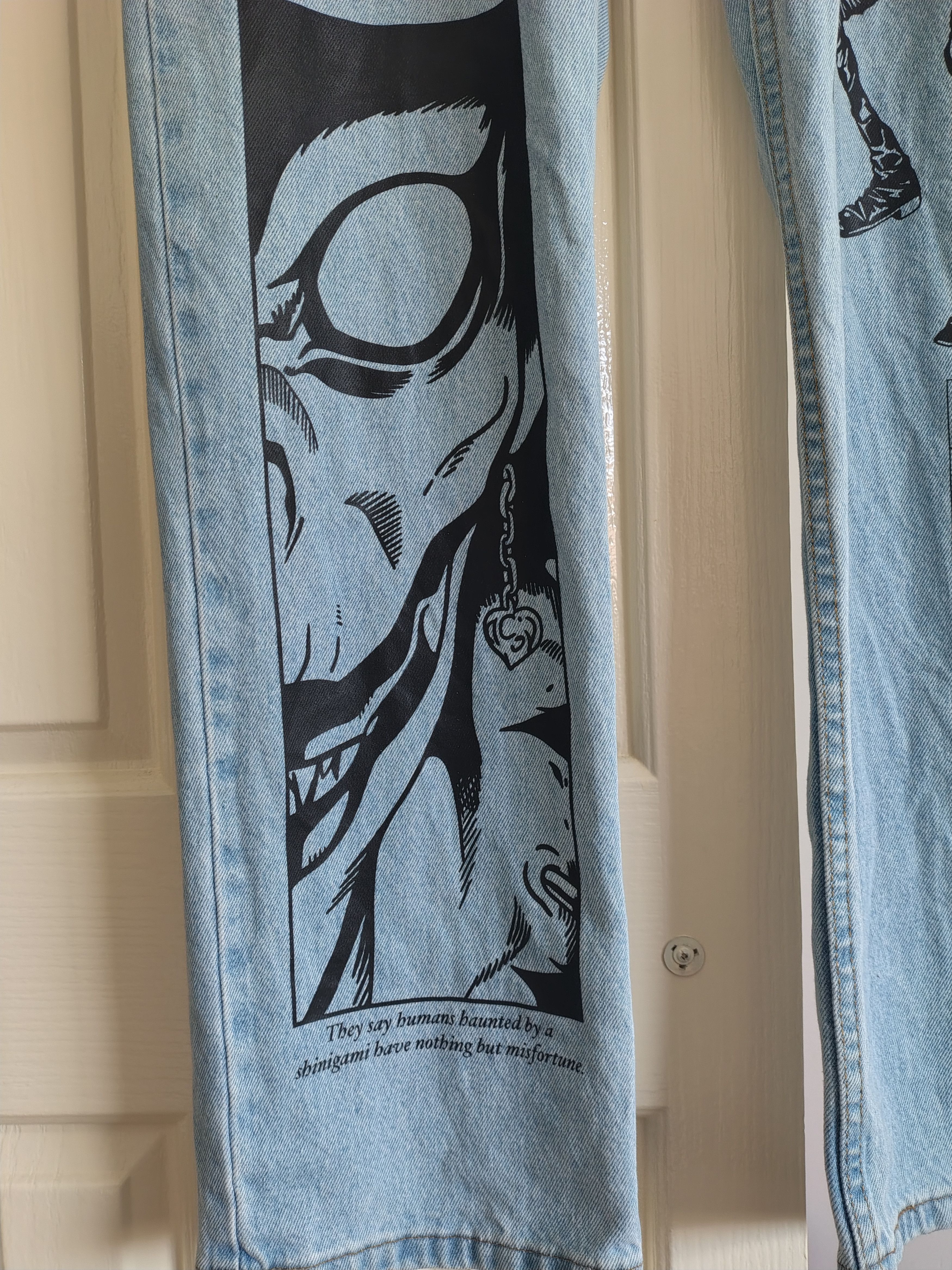 Other Secret Heart 2022 Death Note Anime Jeans Size US 36 / EU 52 - 4 Thumbnail