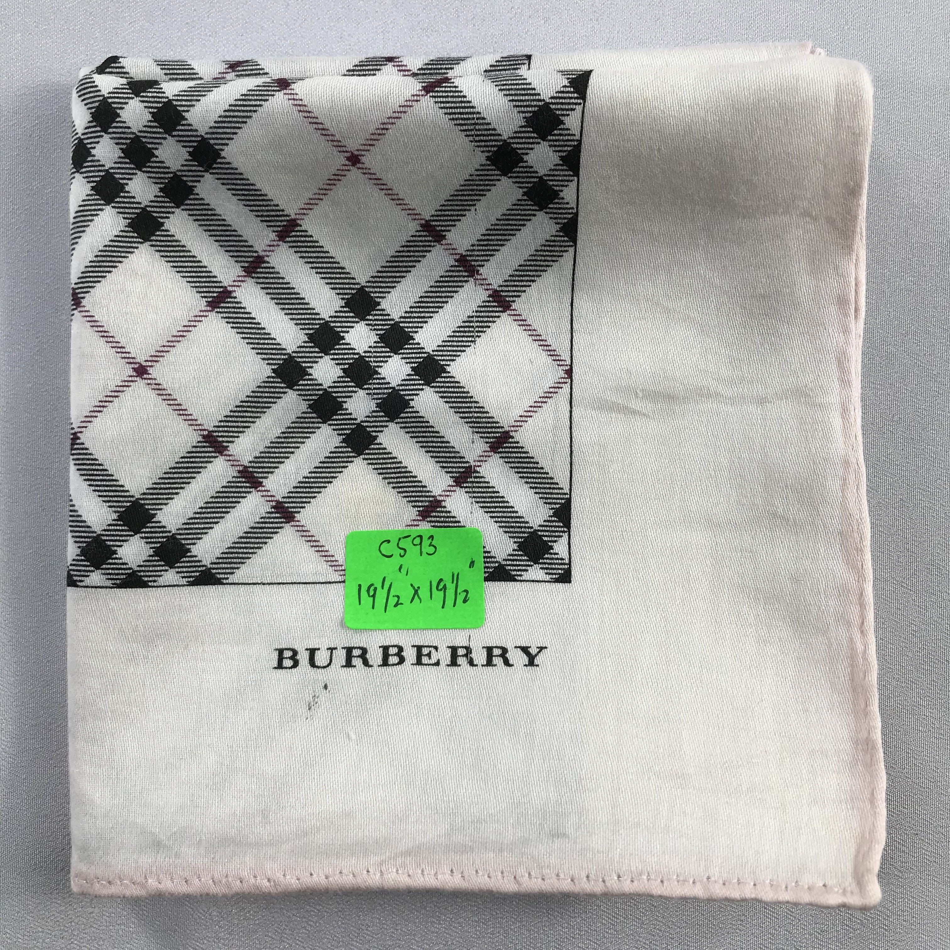 Burberry Burberry Handkerchief / Bandana / Neckerchief C593 Size ONE SIZE - 7 Thumbnail