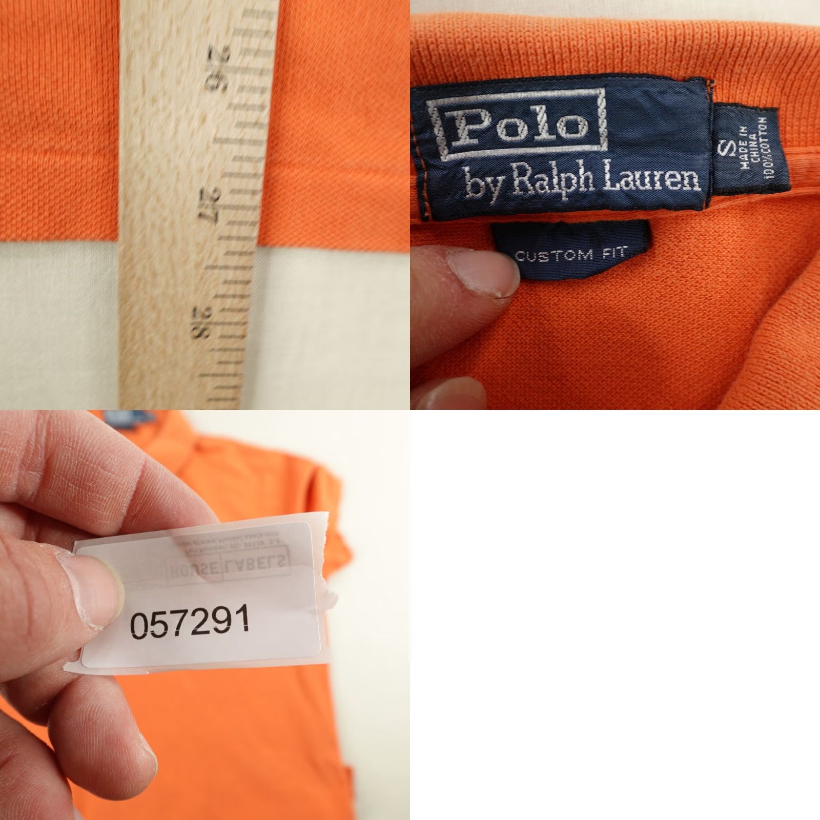 Polo Ralph Lauren VINTAGE Polo Ralph Lauren Shirt Men S Orange Polo Ralph Lauren Shirt Orange Small Vintage Polo Shirt Mens Size US S / EU 44-46 / 1 - 8 Thumbnail