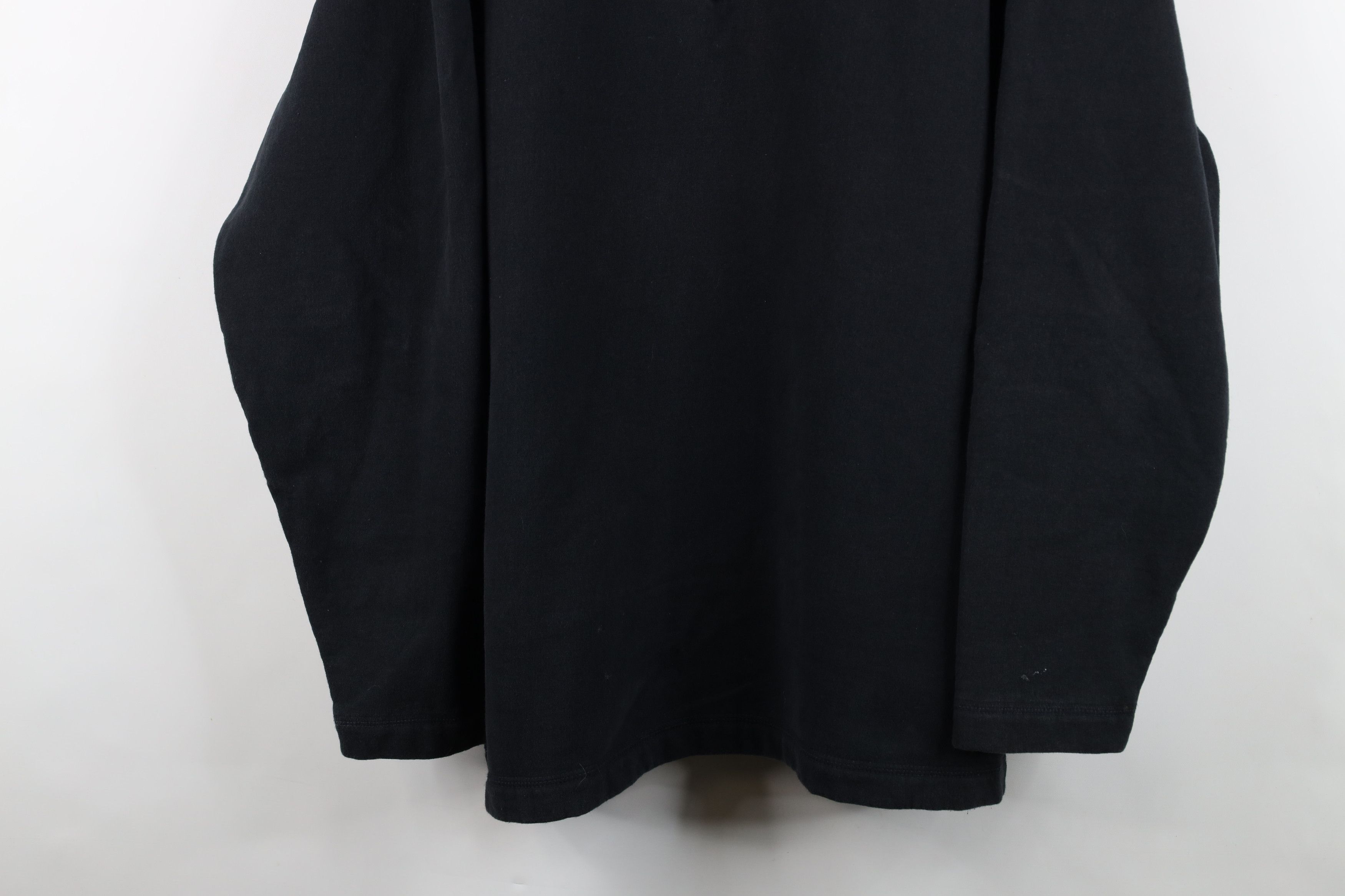 Woolrich Woolen Mills Vintage 90s Woolrich Half Zip Pullover Sweatshirt Black Size US XXL / EU 58 / 5 - 3 Thumbnail