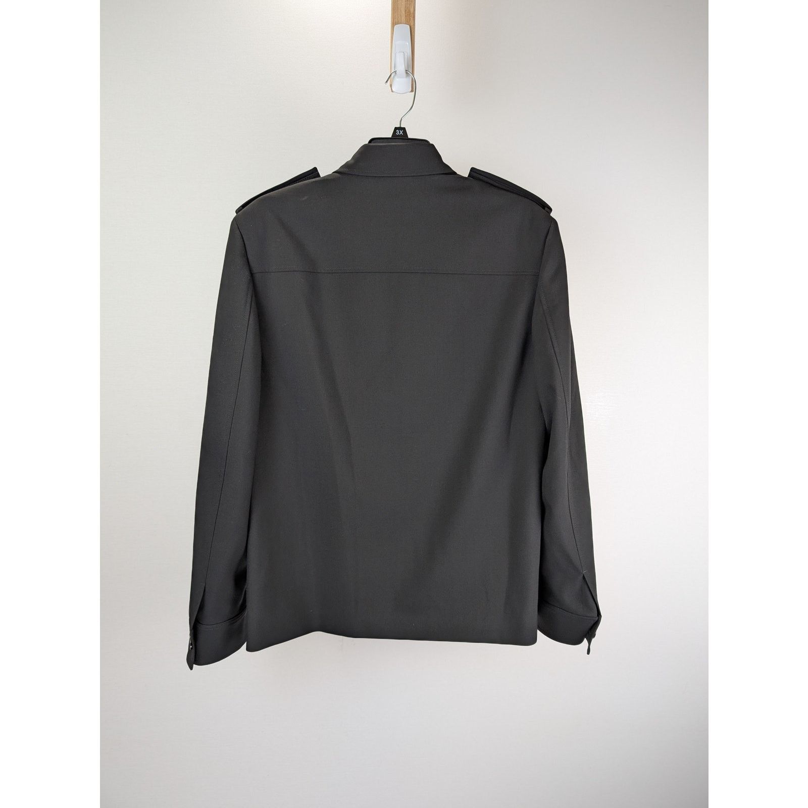 Bottega Veneta o1rshd1 Blazer Jacket Light Wool Twill Tailoring in Black Size US M / EU 48-50 / 2 - 11 Thumbnail
