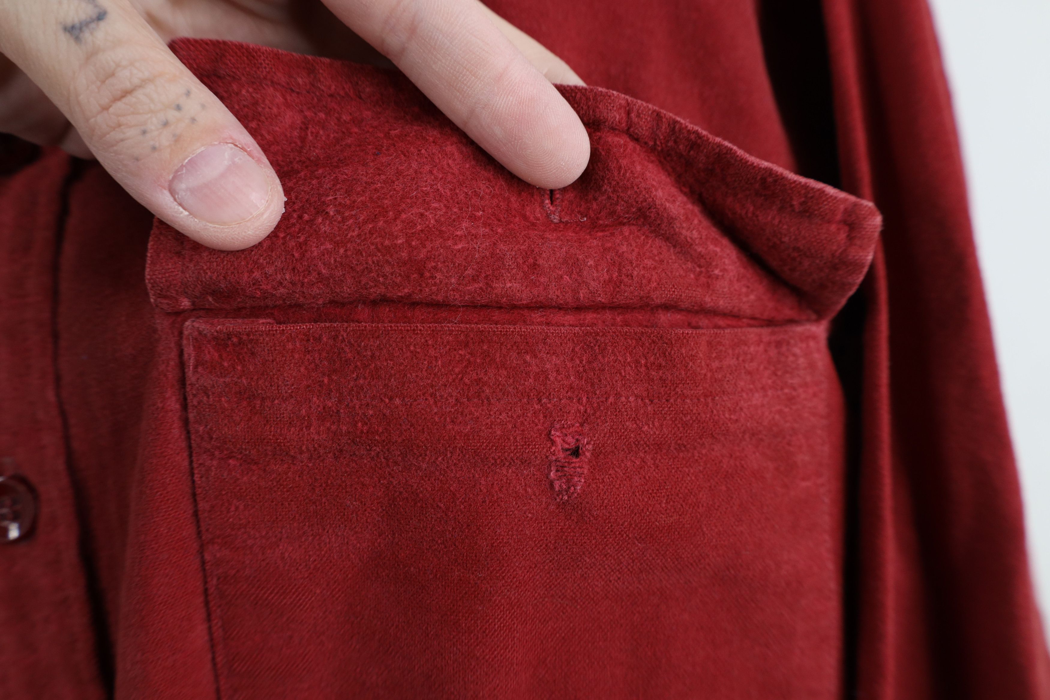 L.L. Bean Vintage 70s LL Bean Chamois Cloth Collared Button Shirt USA Size US M / EU 48-50 / 2 - 4 Thumbnail