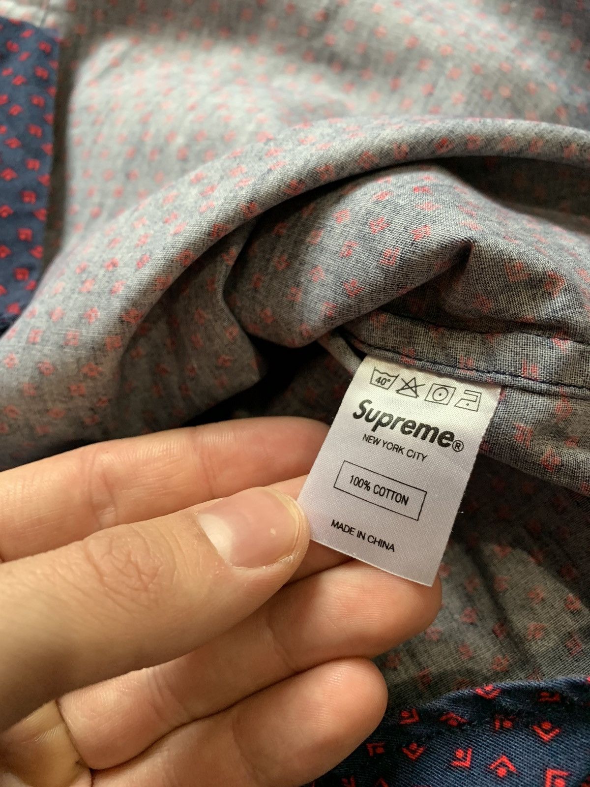 Supreme Supreme monogram shirt Size US M / EU 48-50 / 2 - 4 Thumbnail