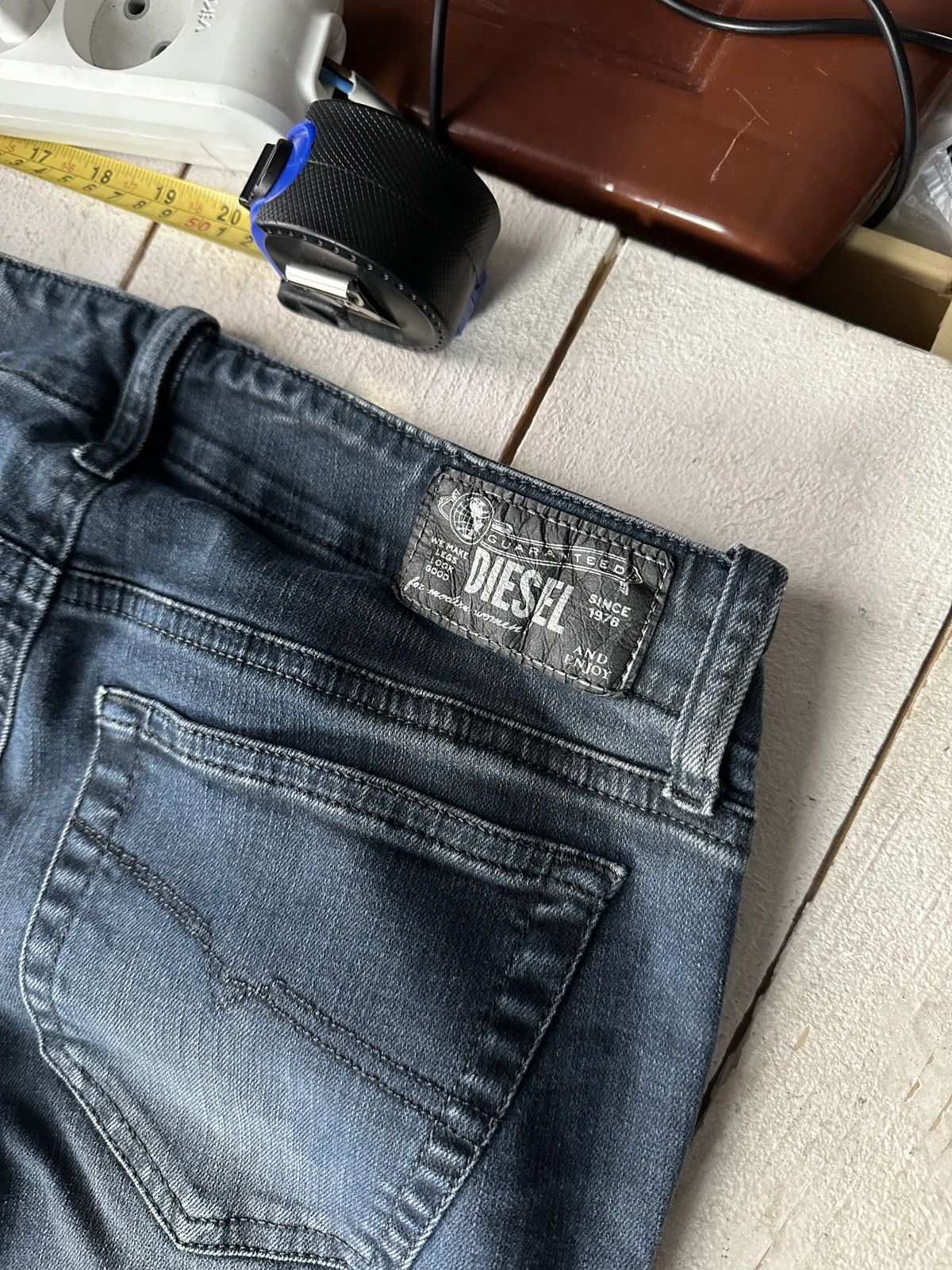 Diesel 🚨Gothic Diesel Regular Slim relax Flared Jeans Womens Size 26" / US 2 / IT 38 - 11 Thumbnail