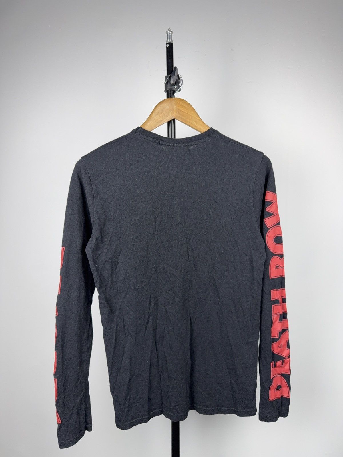 Band Tees 00s Death Row Records Long Sleeve Tee Classic Rap Logo Size US XS / EU 42 / 0 - 11 Thumbnail