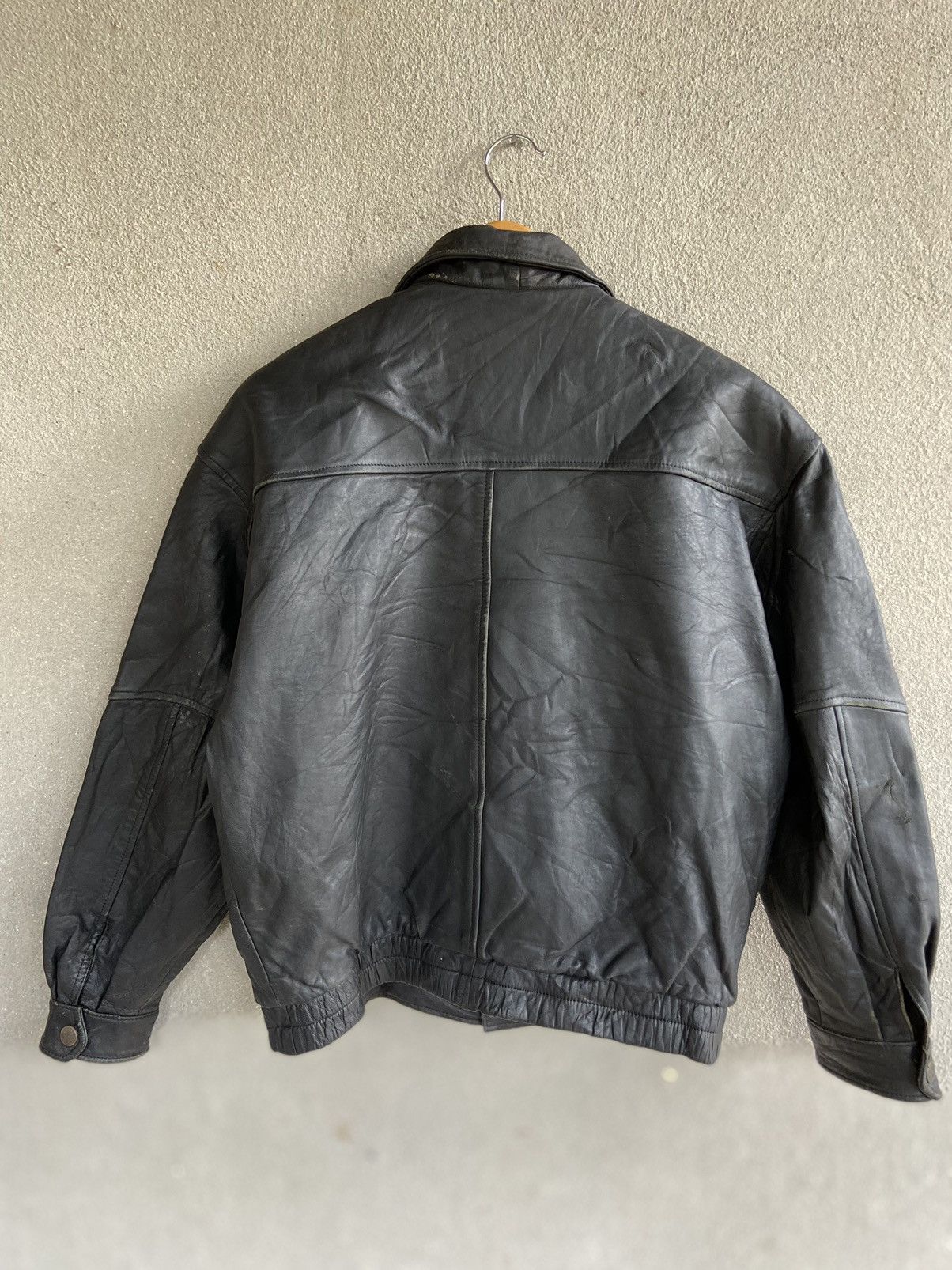 Harley Davidson Vintage Harley Davidson leather Biker Jacket Size US M / EU 48-50 / 2 - 2 Thumbnail