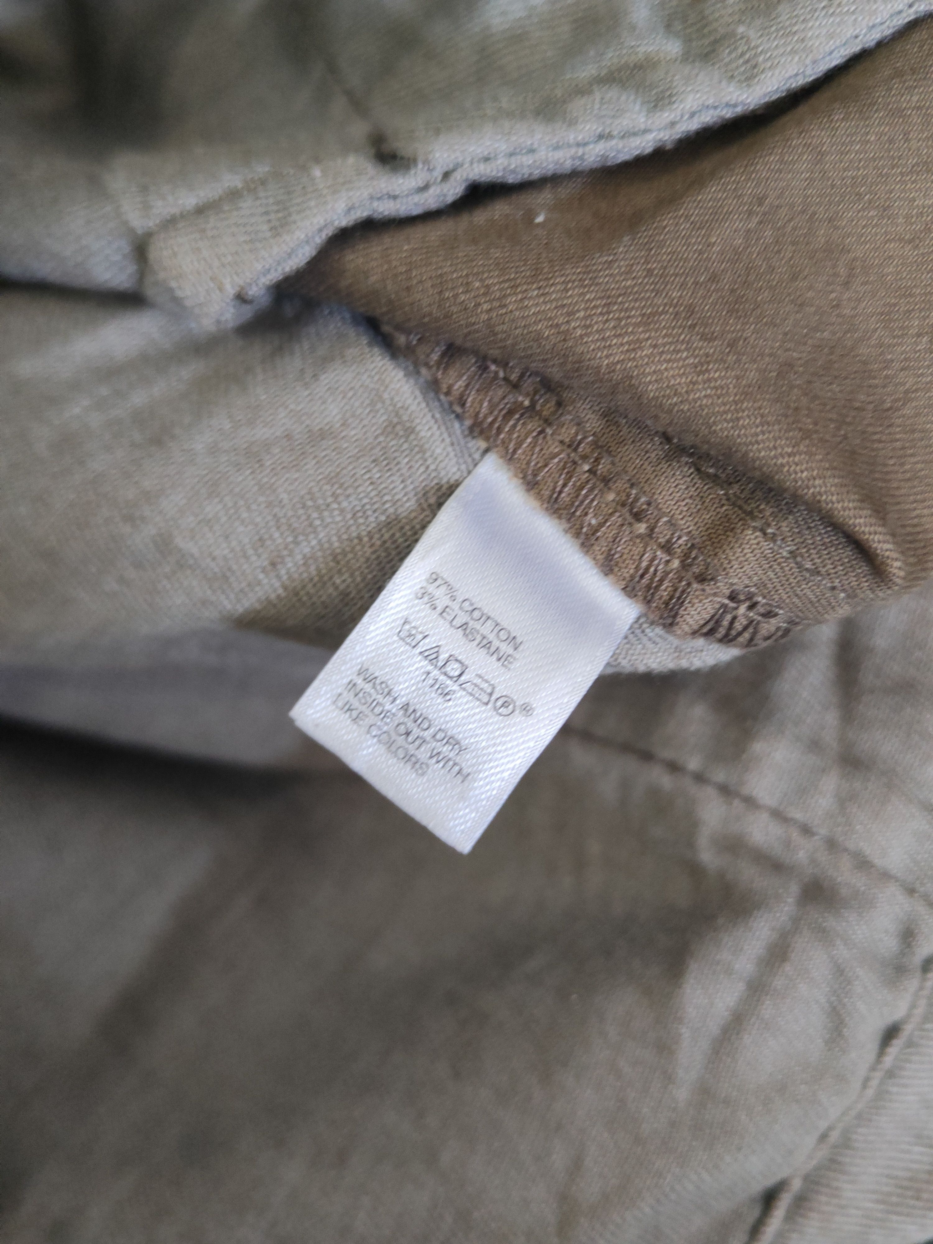 Gap DL Gap 1969 Olive Multipocket Cargo Pants #46-095 Size US 33 - 12 Thumbnail