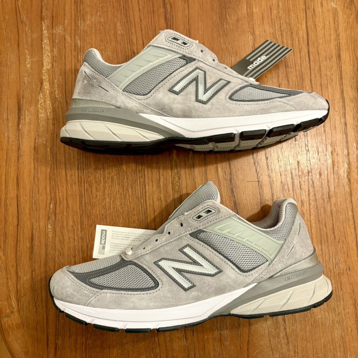New Balance Men’s New Balance 990v5 in grey! Size 12 2E wide! Size US 12 / EU 45 - 2 Thumbnail