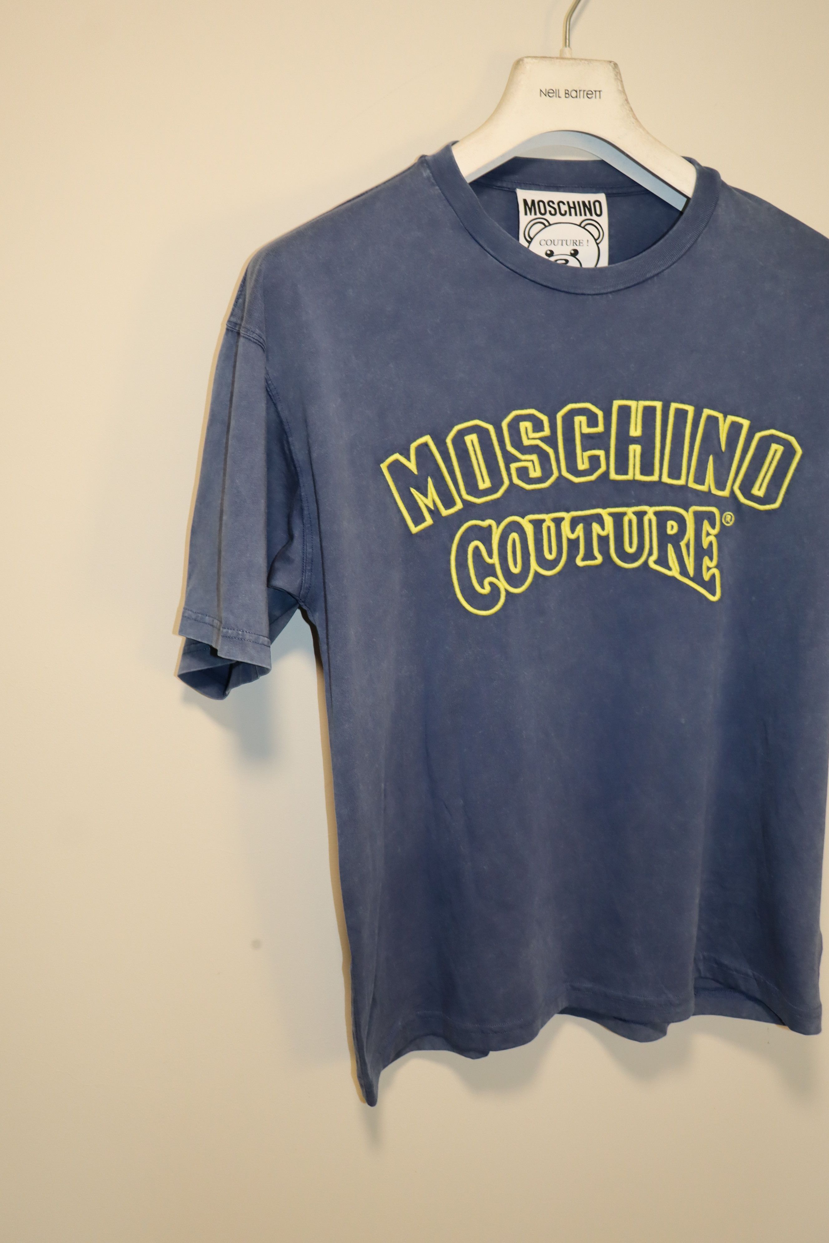 Moschino Embroidered logo t-shirt Size US S / EU 44-46 / 1 - 6 Thumbnail