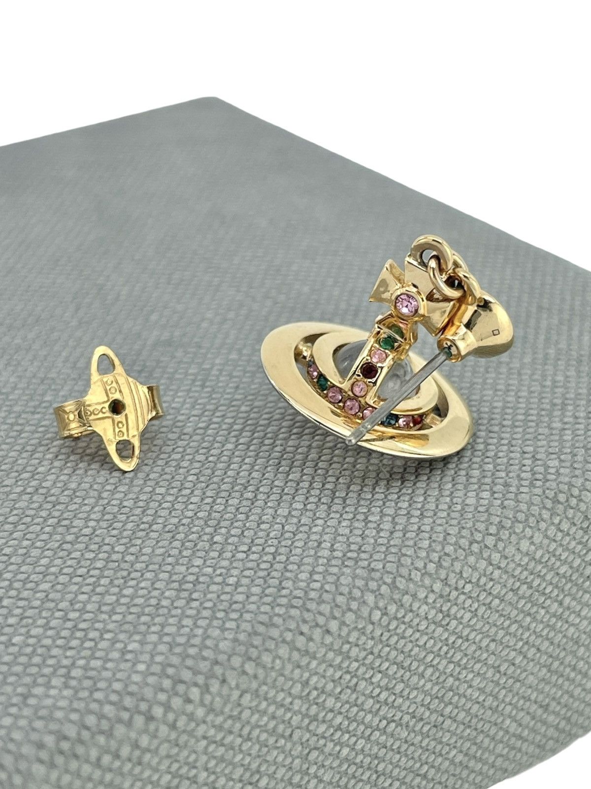 Vivienne Westwood Single Gold 3D Orb Earring Size ONE SIZE - 6 Thumbnail