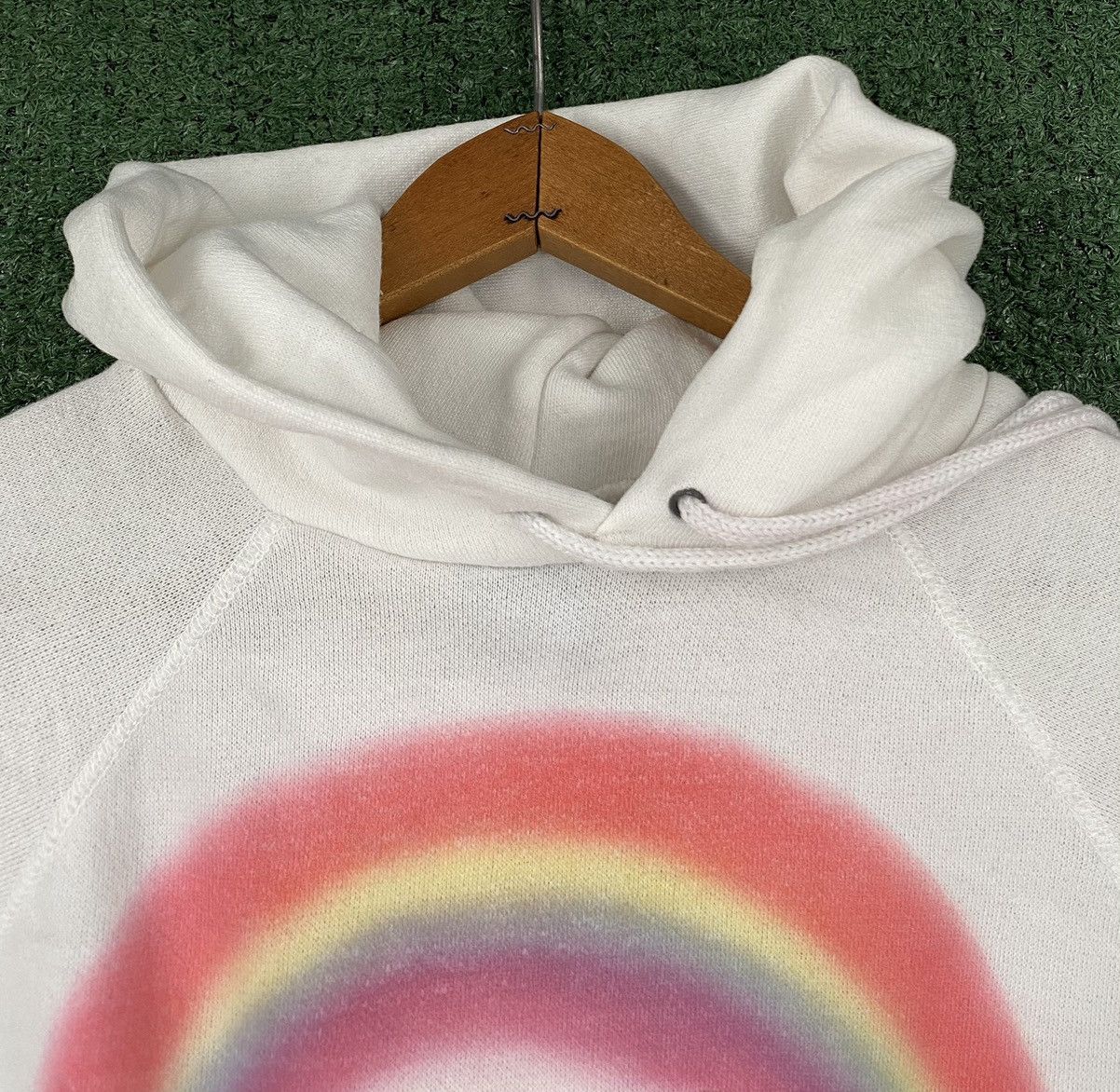Ocean Pacific Rare VTG OP Ocean Pacific Teddy Bear Heart Raglan Hoodie Size S / US 4 / IT 40 - 5 Thumbnail