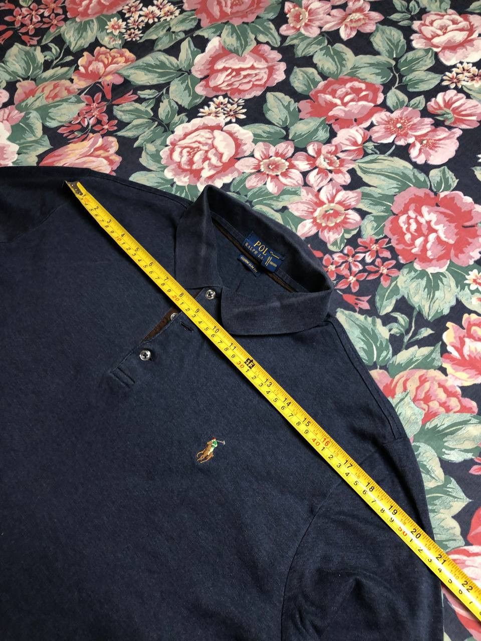Polo Ralph Lauren Vintage Polo Ralph Lauren Custom Slim Fit Long Sleeve Size L Size US L / EU 52-54 / 3 - 10 Thumbnail