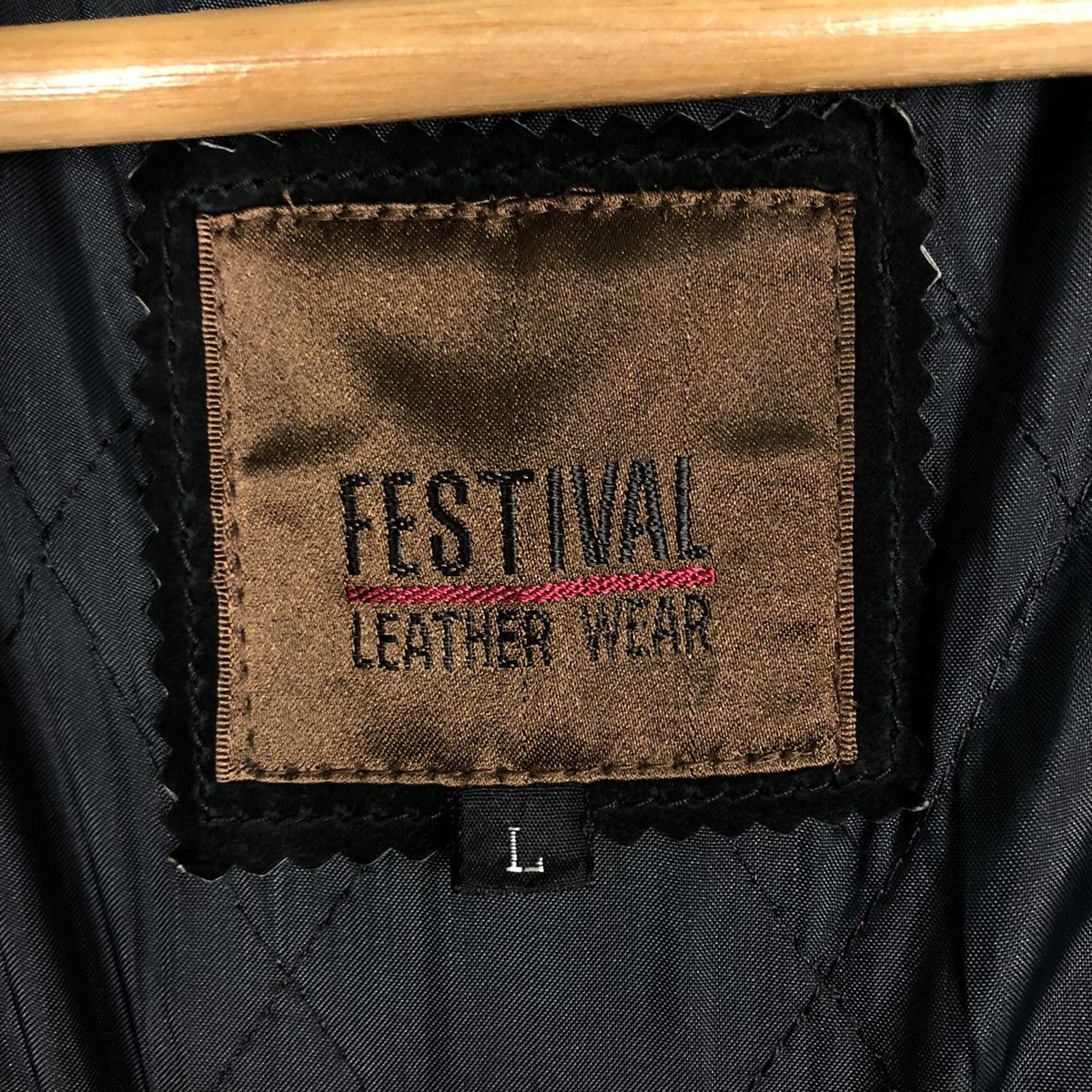 Japanese Brand 🔥Vintage Biker Leather Jacket Festival Japan Made Size US L / EU 52-54 / 3 - 18 Thumbnail