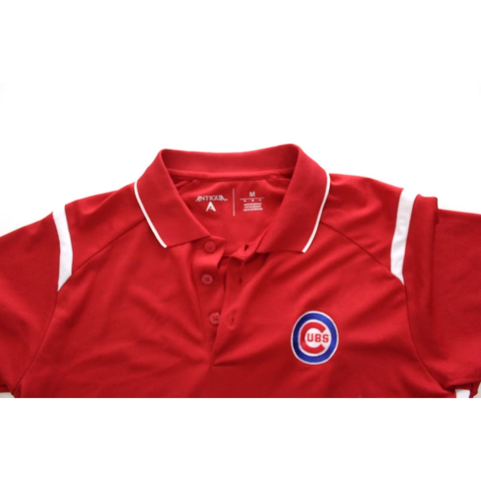 Vintage Antigua Red Embroidered Chicago Cubs POLO SHIRT Medium M Mens Polo Shirt Cubs Red Embroidered Antigua Polo Shirt M Size US M / EU 48-50 / 2 - 4 Thumbnail