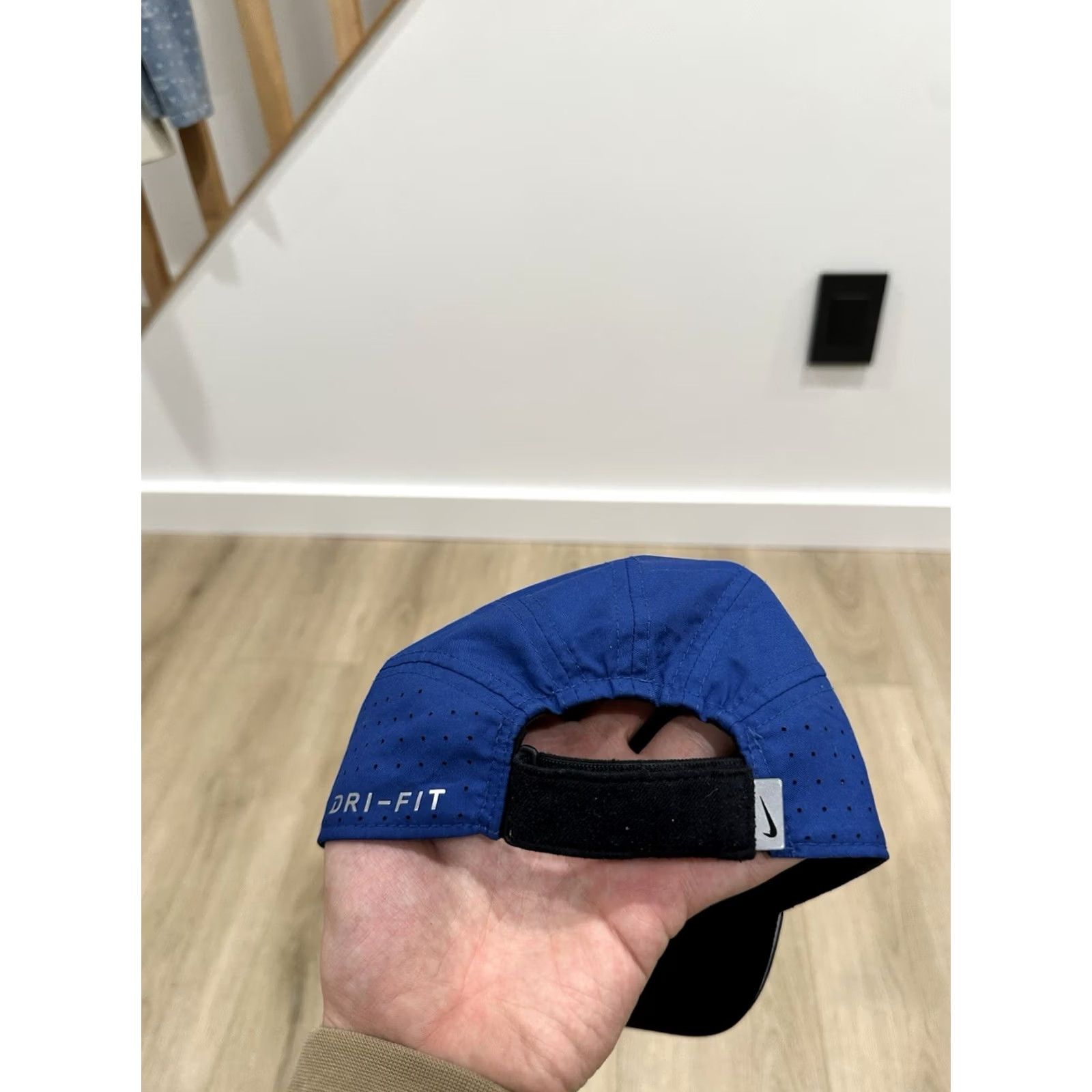 Nike Nike Hat Cap 5 Panel Strap Back Dri-FIT ADV Tailwind Blue Mens Unisex Adults One Size Size ONE SIZE - 3 Thumbnail