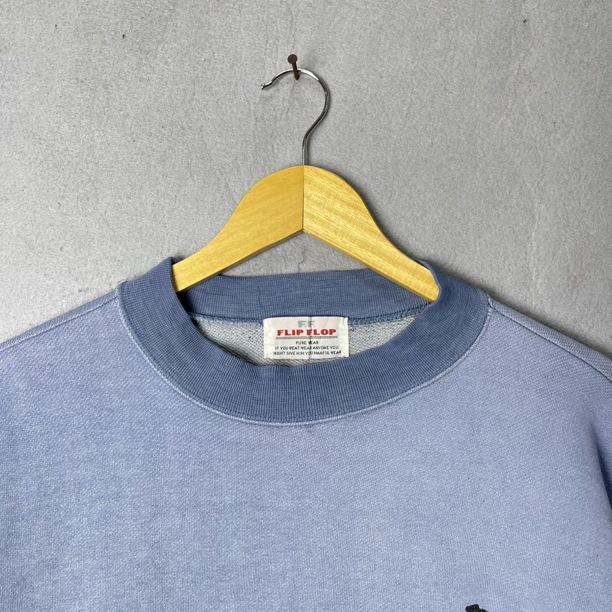 Vintage Vintage Flip Flop “Street” Graphic Crewneck (Light Blue) Size US L / EU 52-54 / 3 - 4 Thumbnail