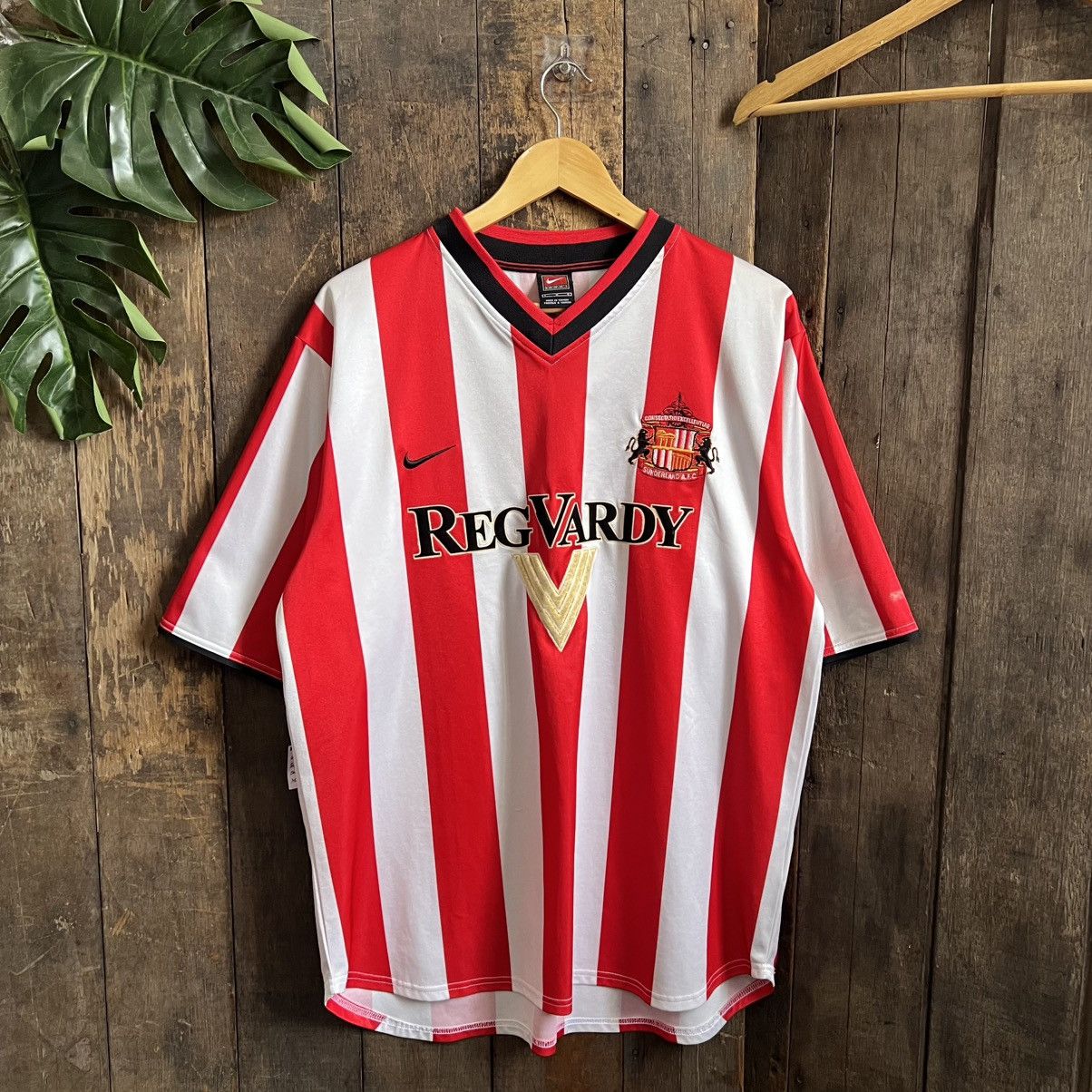 Nike × Vintage Vintage Sunderland 2000-02 Home Nike Jersey Size US L / EU 52-54 / 3 - 1 Thumbnail