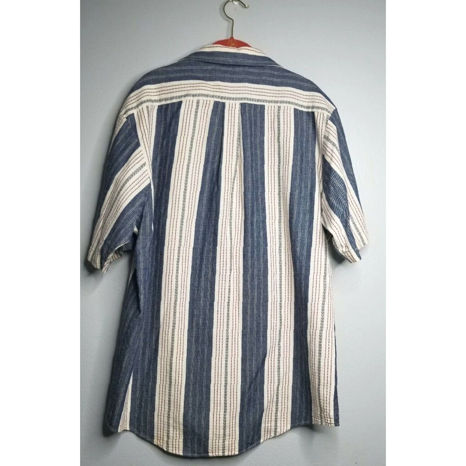 J Brand VINTAGE Creek Brand Sport Western Striped Button Down Shirt USA Mens M Shirt Size US M / EU 48-50 / 2 - 5 Thumbnail