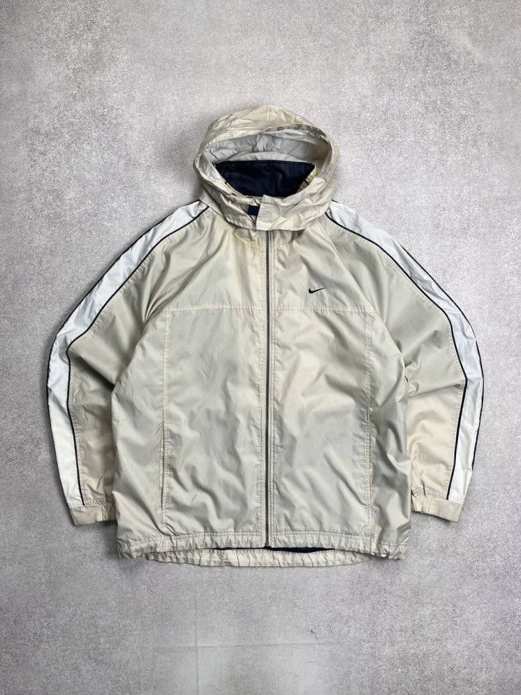 Nike Vintage Nike Swoosh Waterproof Boxy Olympic Jacket Y2K L Size US L / EU 52-54 / 3 - 1 Thumbnail