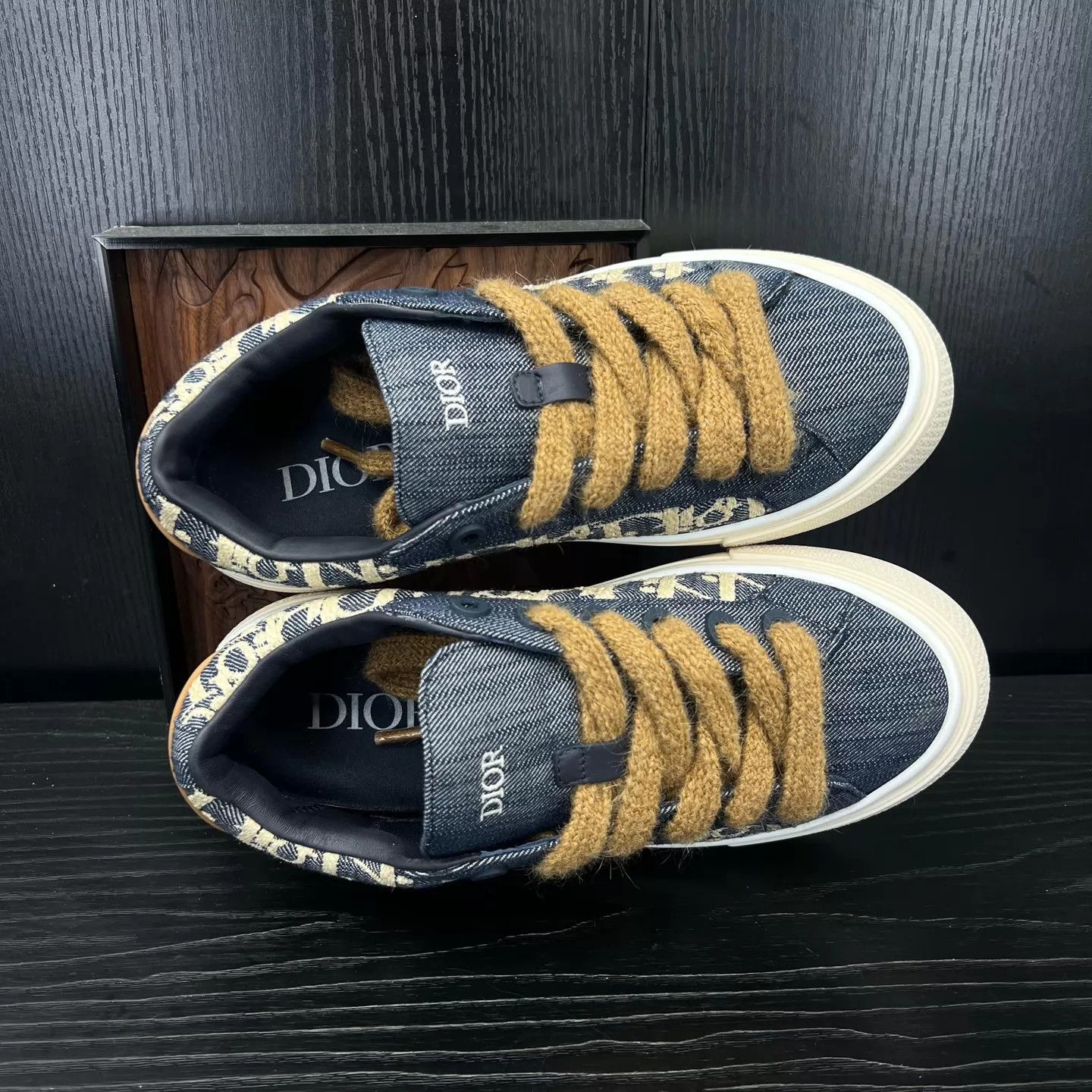 Dior Dior B33 Blue Denim 40.5 Like New Size US 7.5 / EU 40-41 - 7 Thumbnail