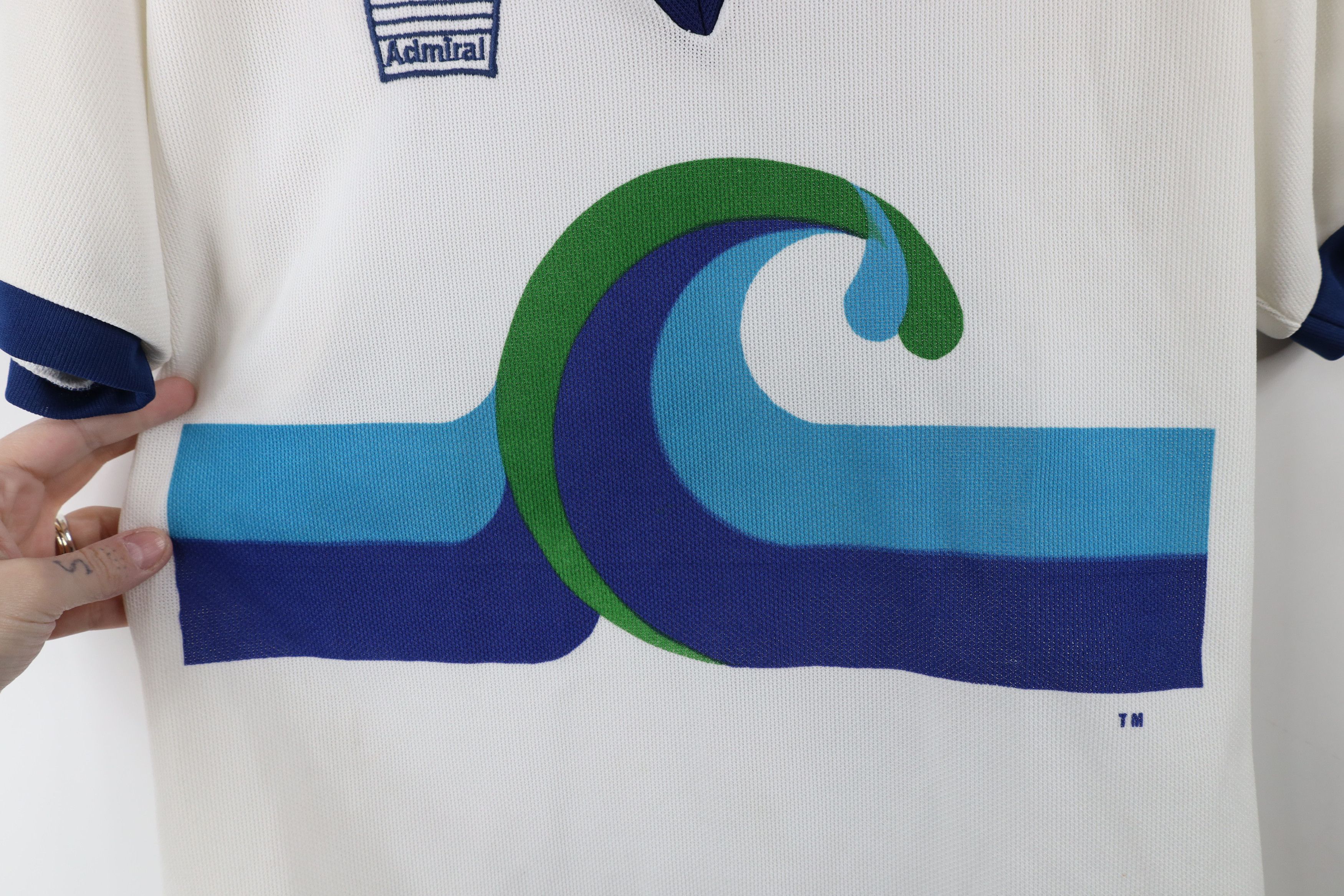 Vintage Deadstock Vintage 70s California Soccer Jersey White USA Size US S / EU 44-46 / 1 - 5 Thumbnail