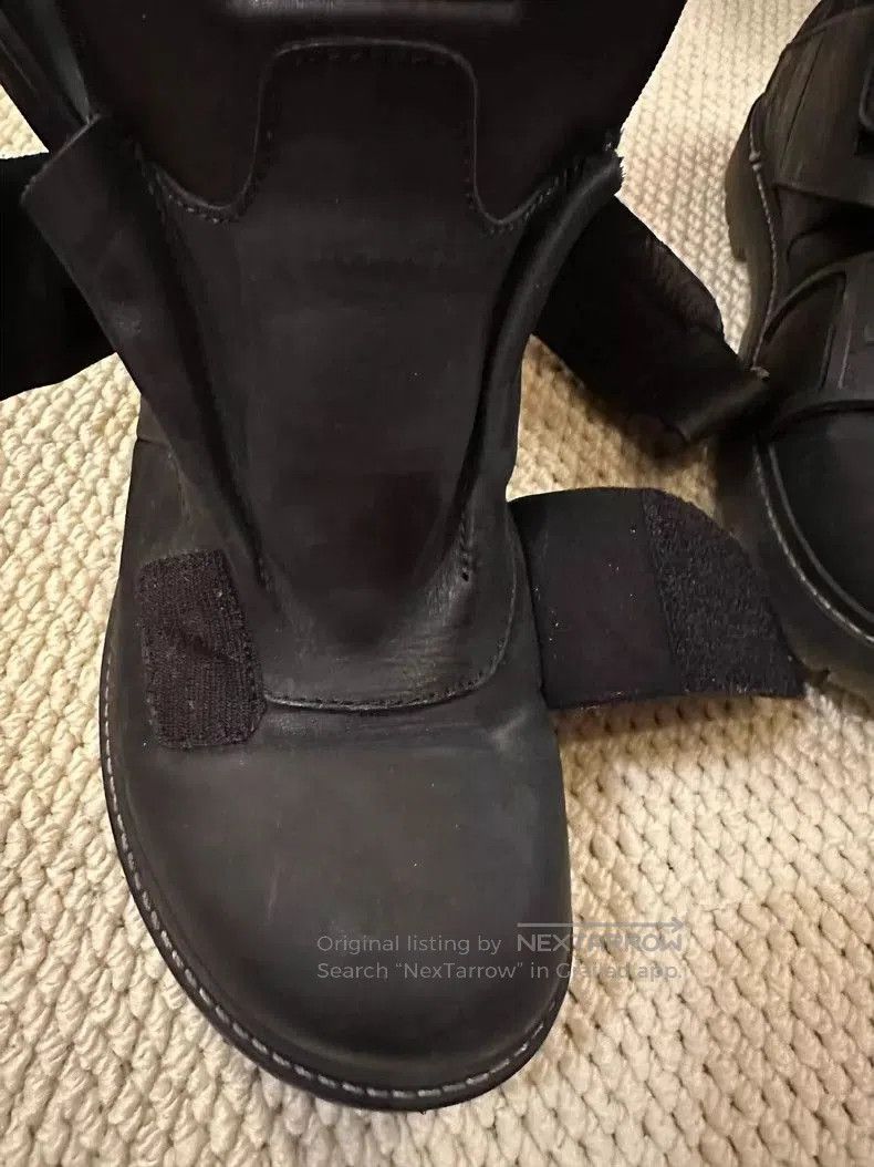 Rick Owens Rick Owens Black Hancock Rotterhiker Boots. Size US 8.5 / EU 41-42 - 4 Thumbnail