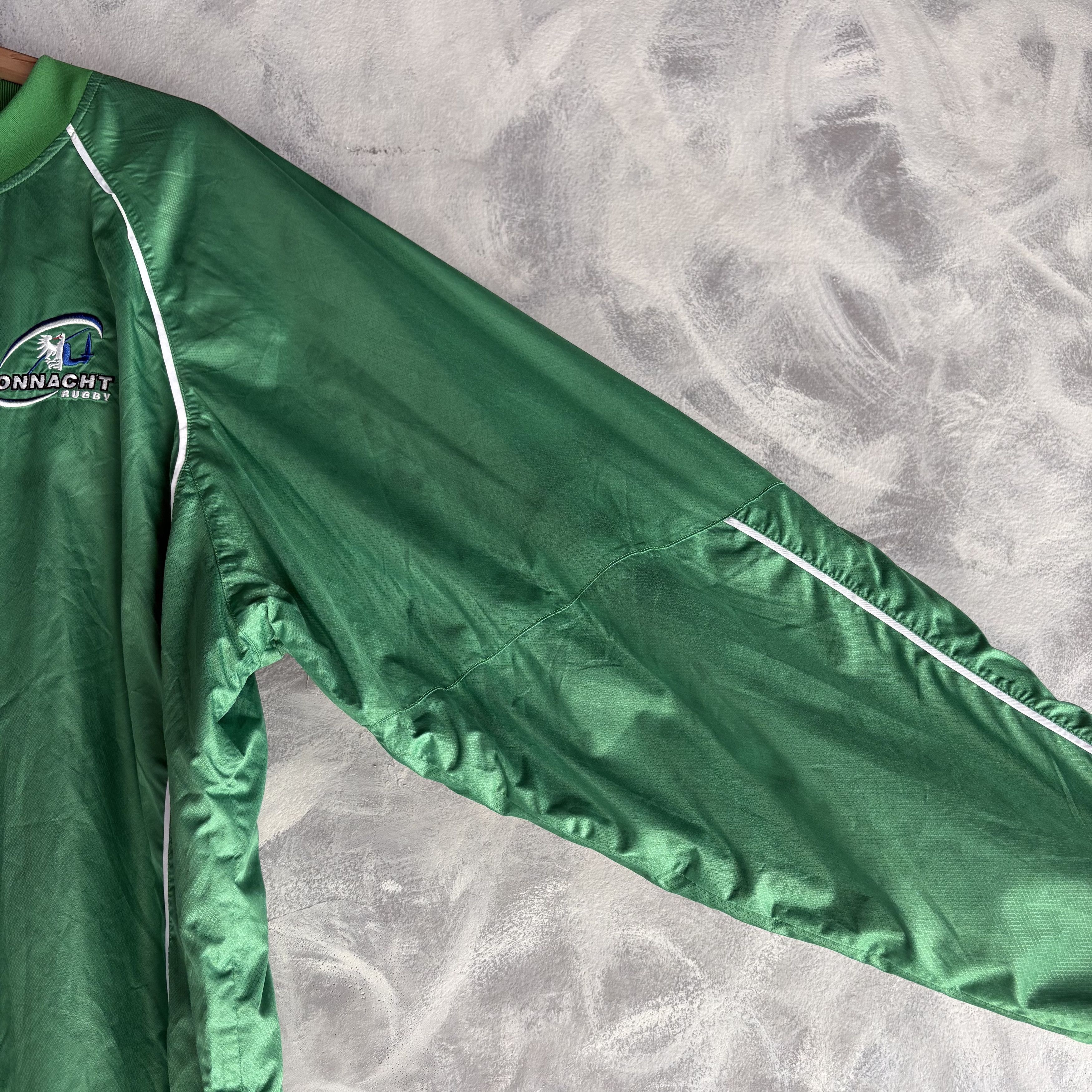 Other BLK Windbreaker Jacket Men 3XL Green Connacht Rugby Team Size US XXL / EU 58 / 5 - 4 Thumbnail