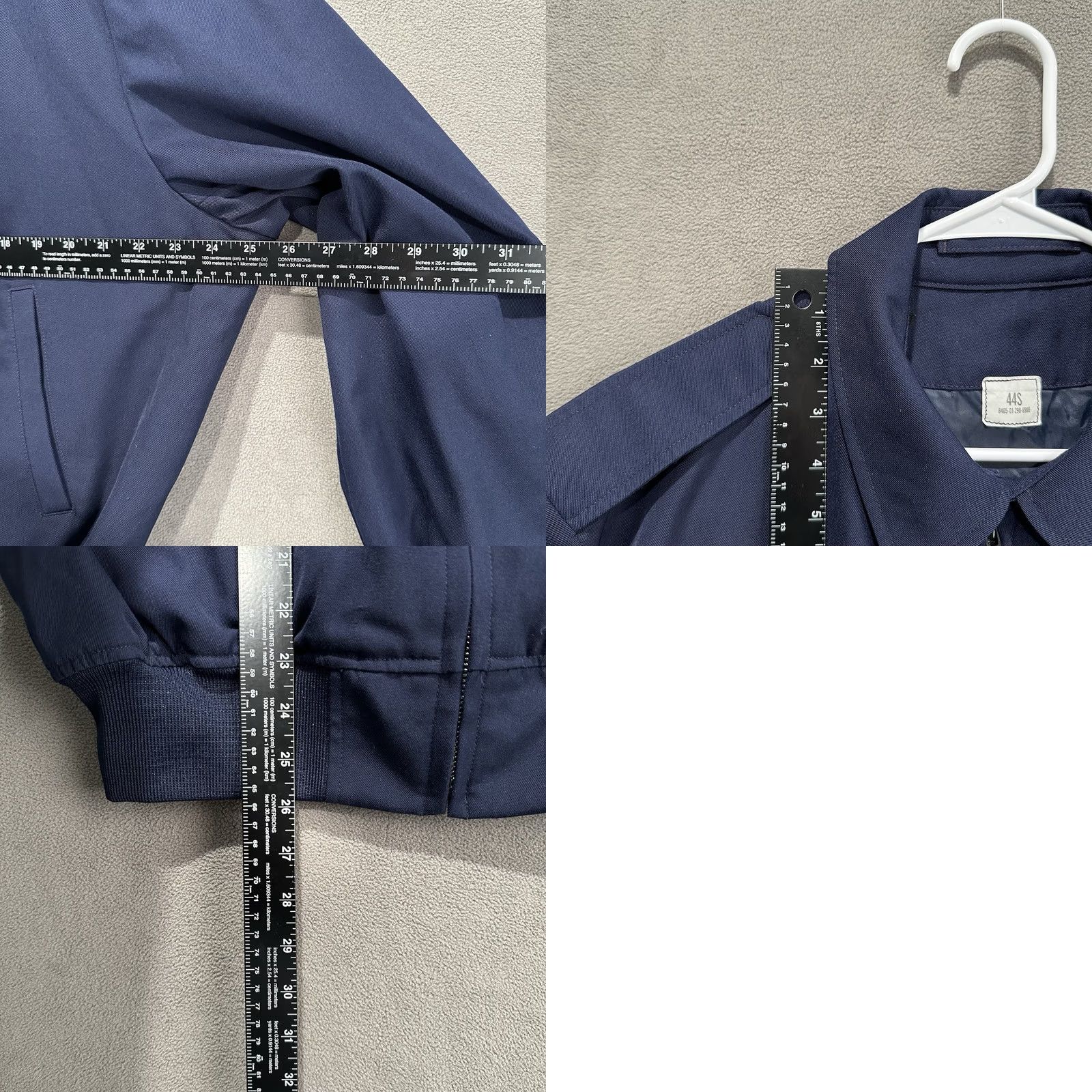 Vintage Vintage US Military Jacket Men 44S Navy Uniform Lightweight Removable Liner 90s Size US S / EU 44-46 / 1 - 8 Thumbnail
